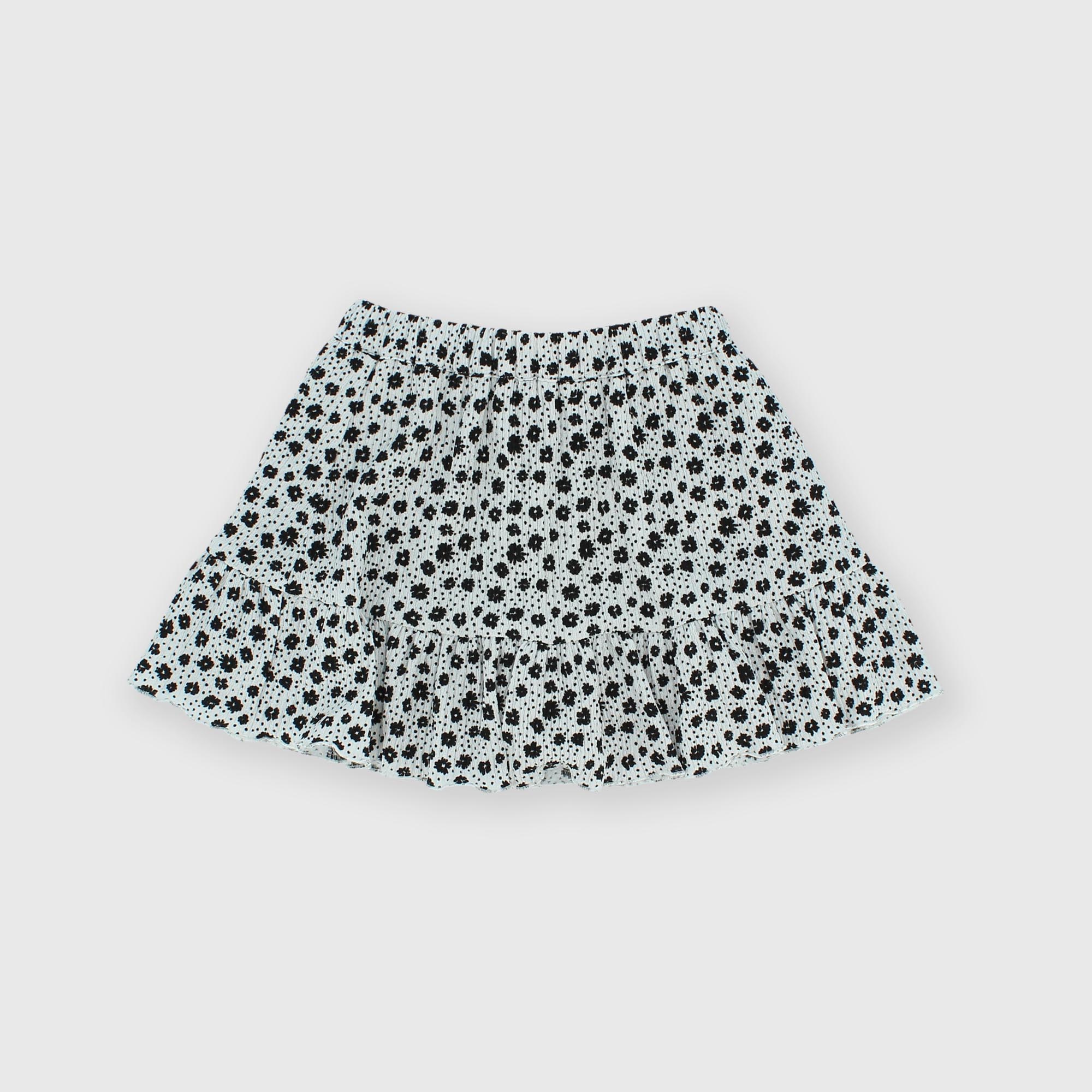 Falda pantalón para niña blanco