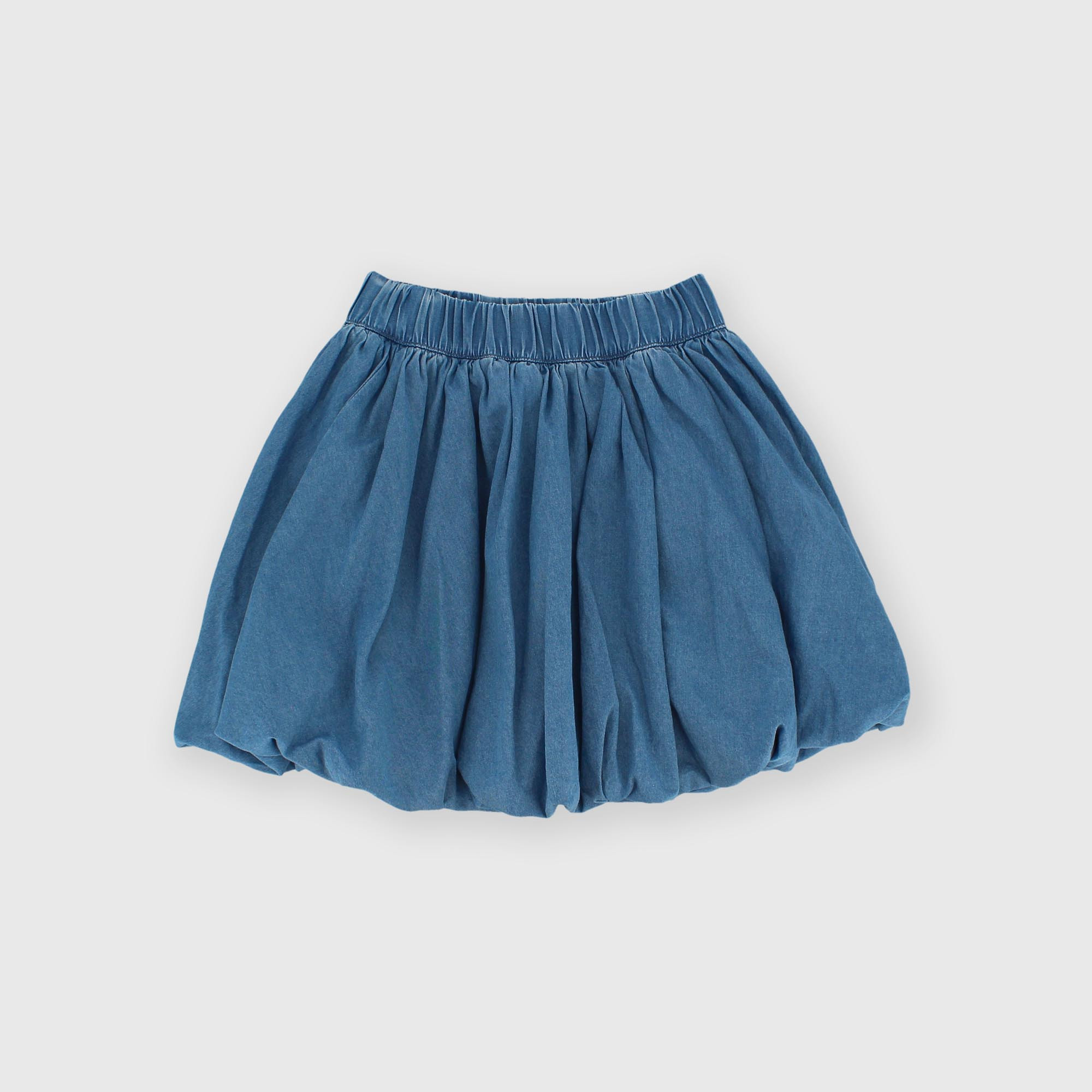 Falda de vaquero para niña azul