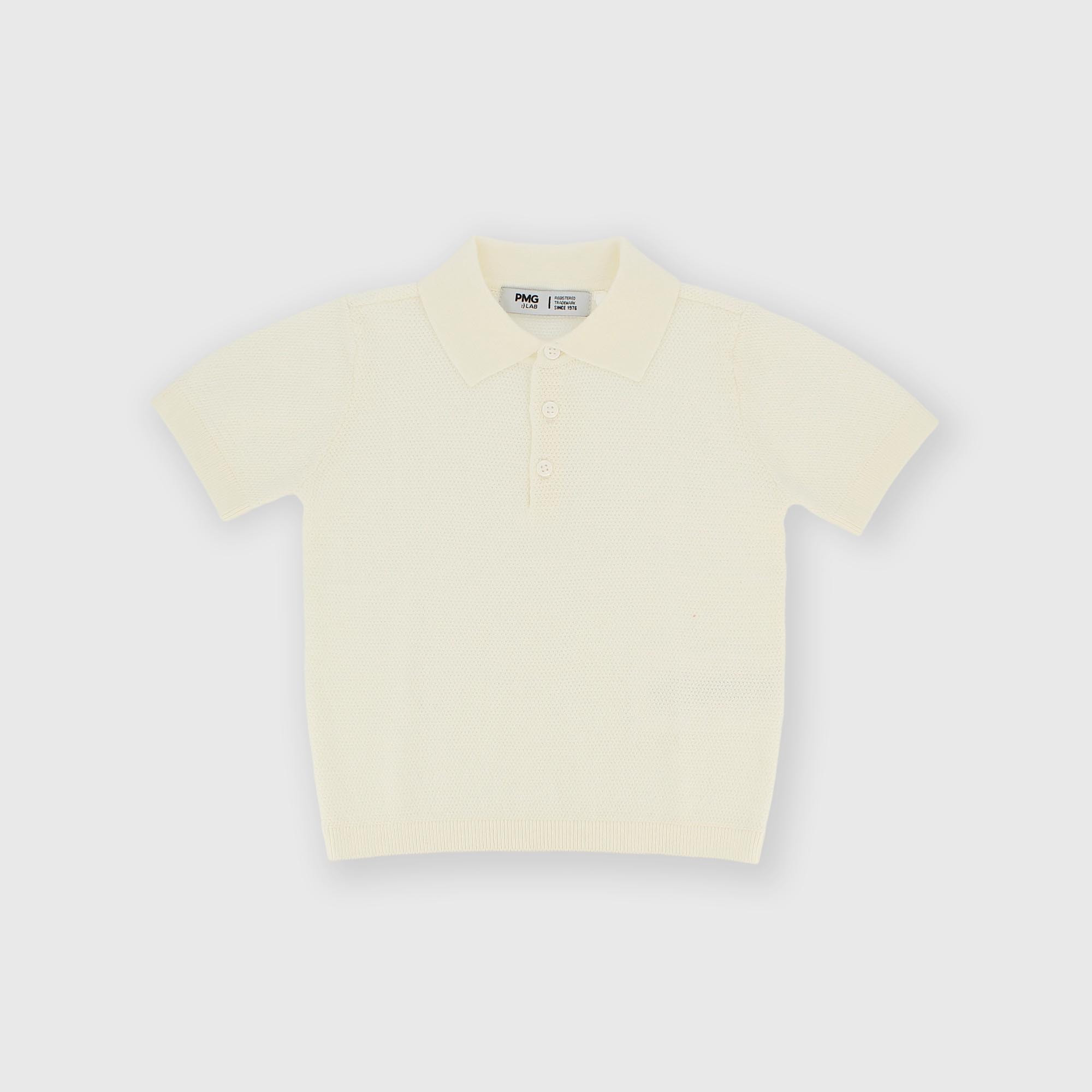 Jersey de algodón para niño blanco