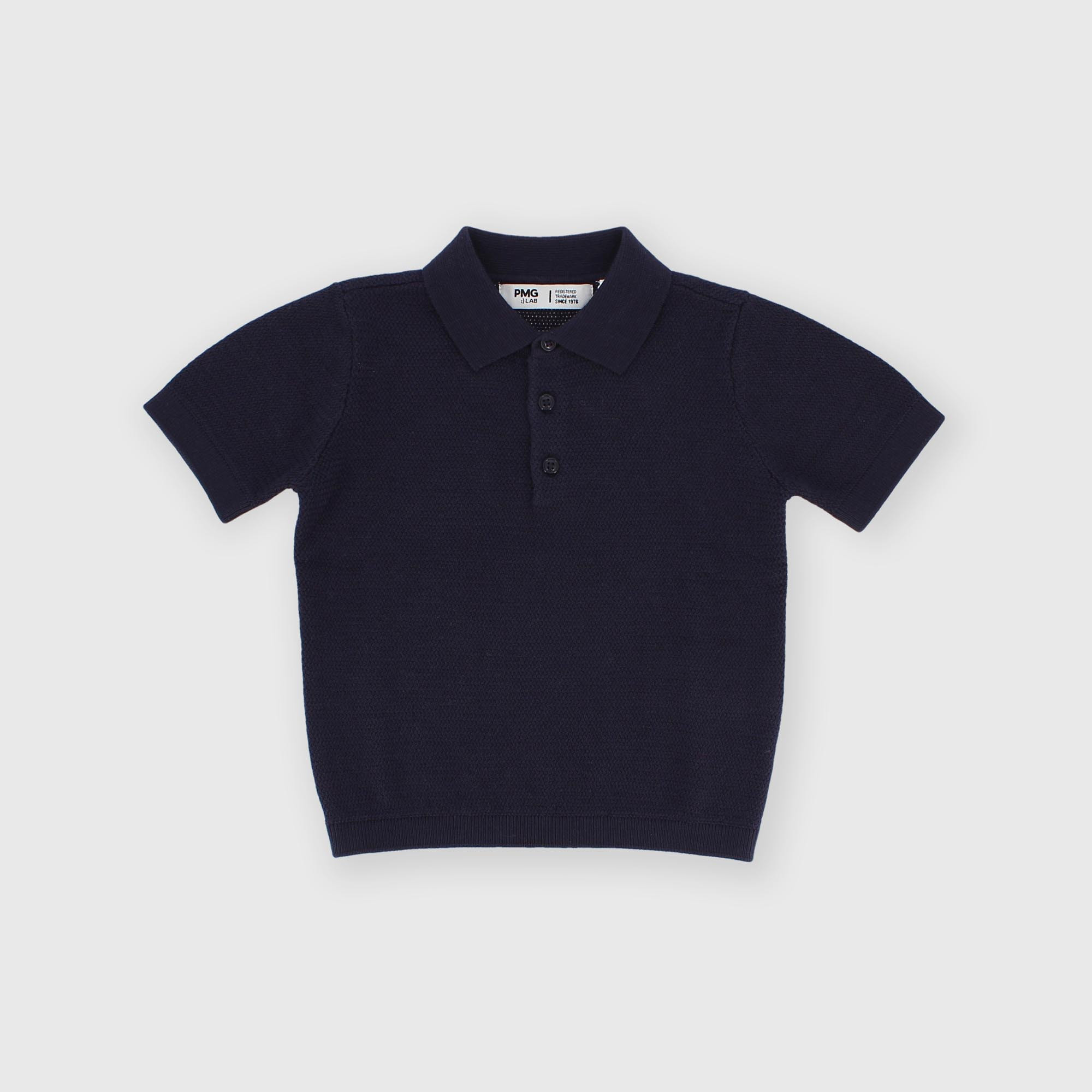 Jersey de algodón para niño azul