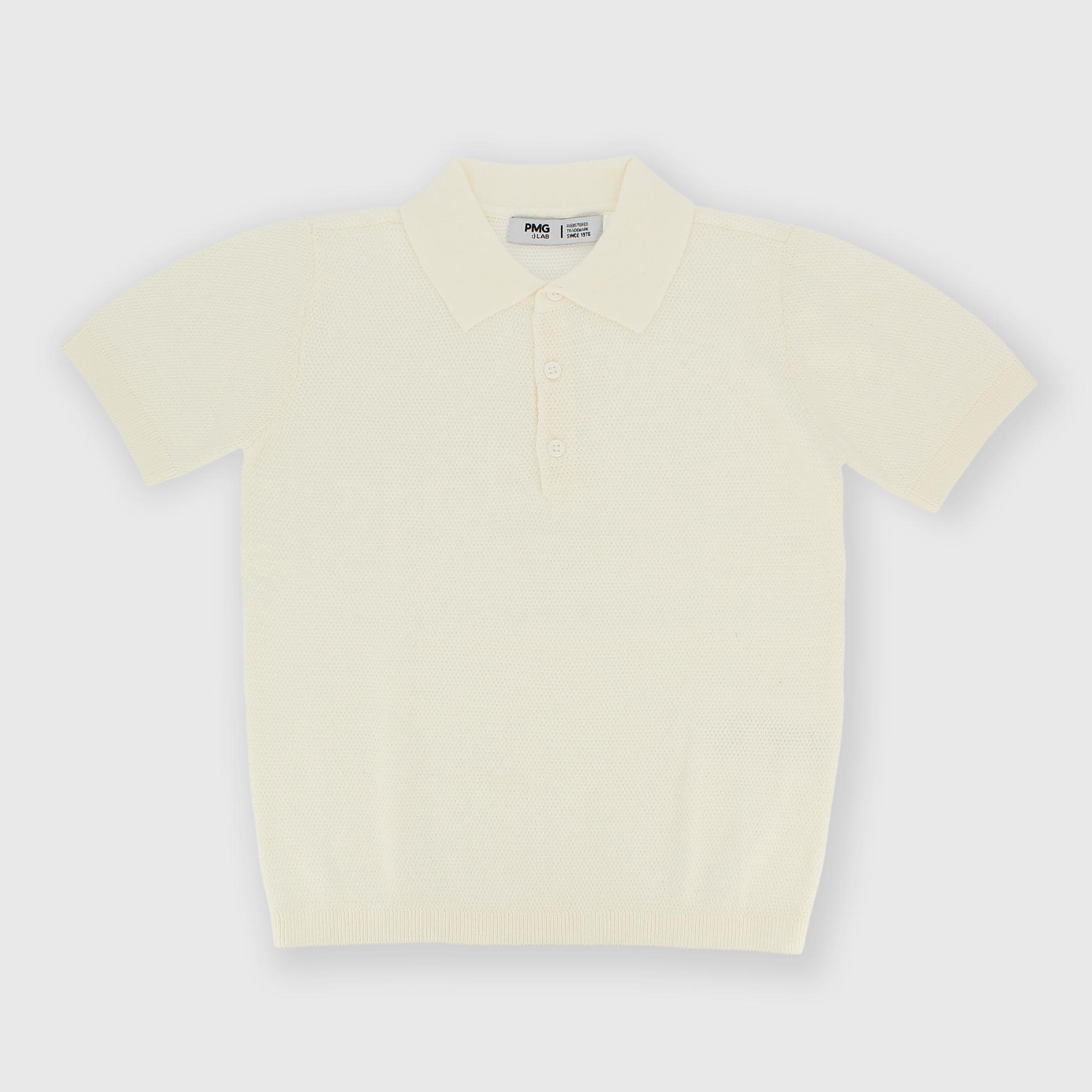 Белый хлопковый свитер для девочек