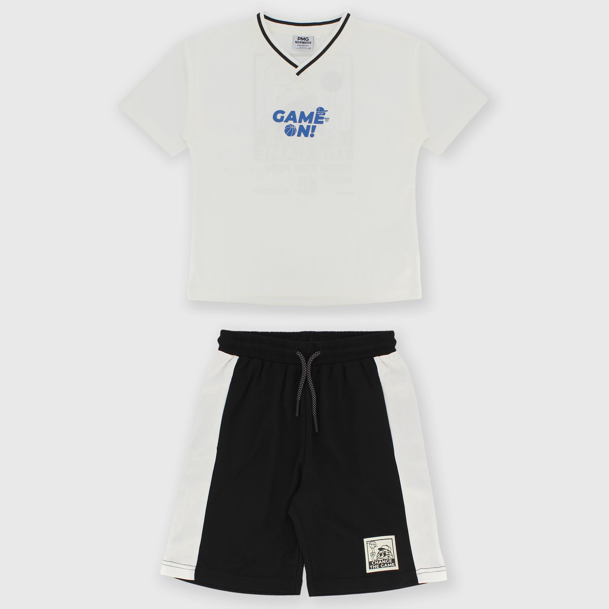 Conjunto combinado para niño blanco