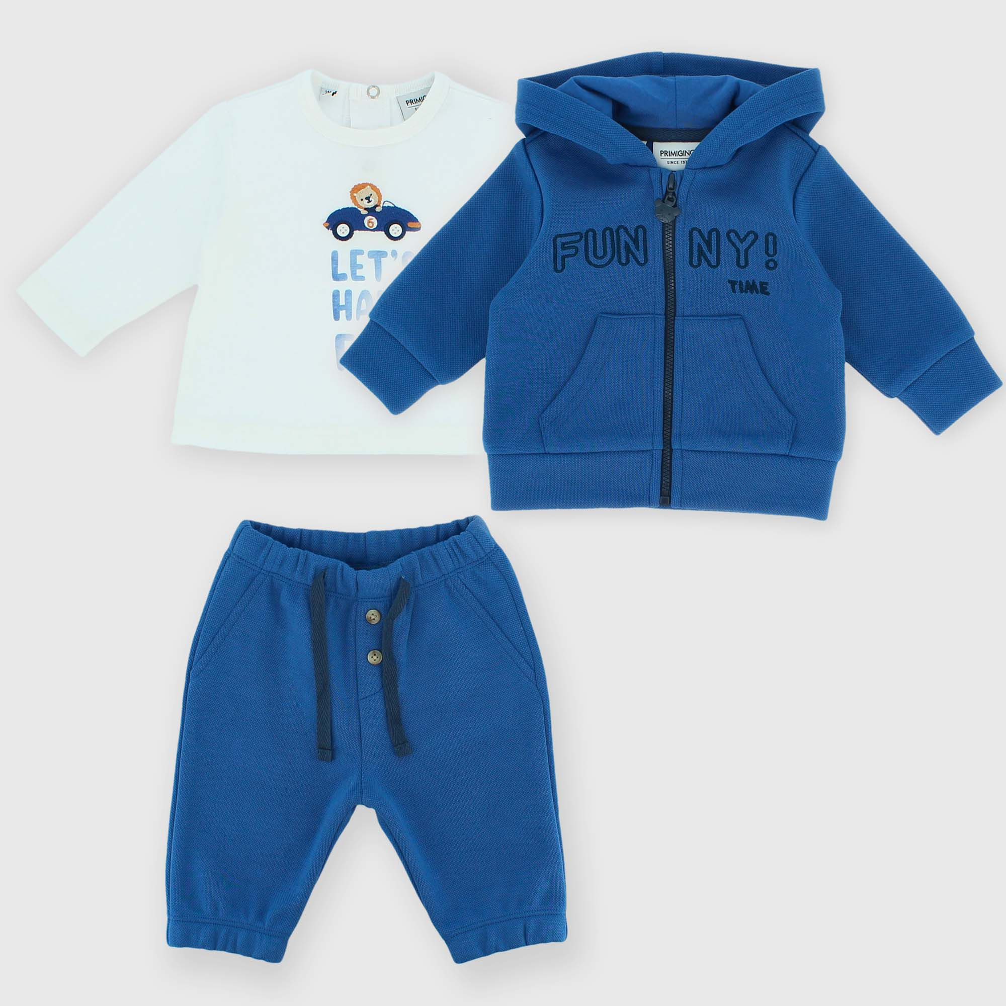 Комплект для мальчика синий