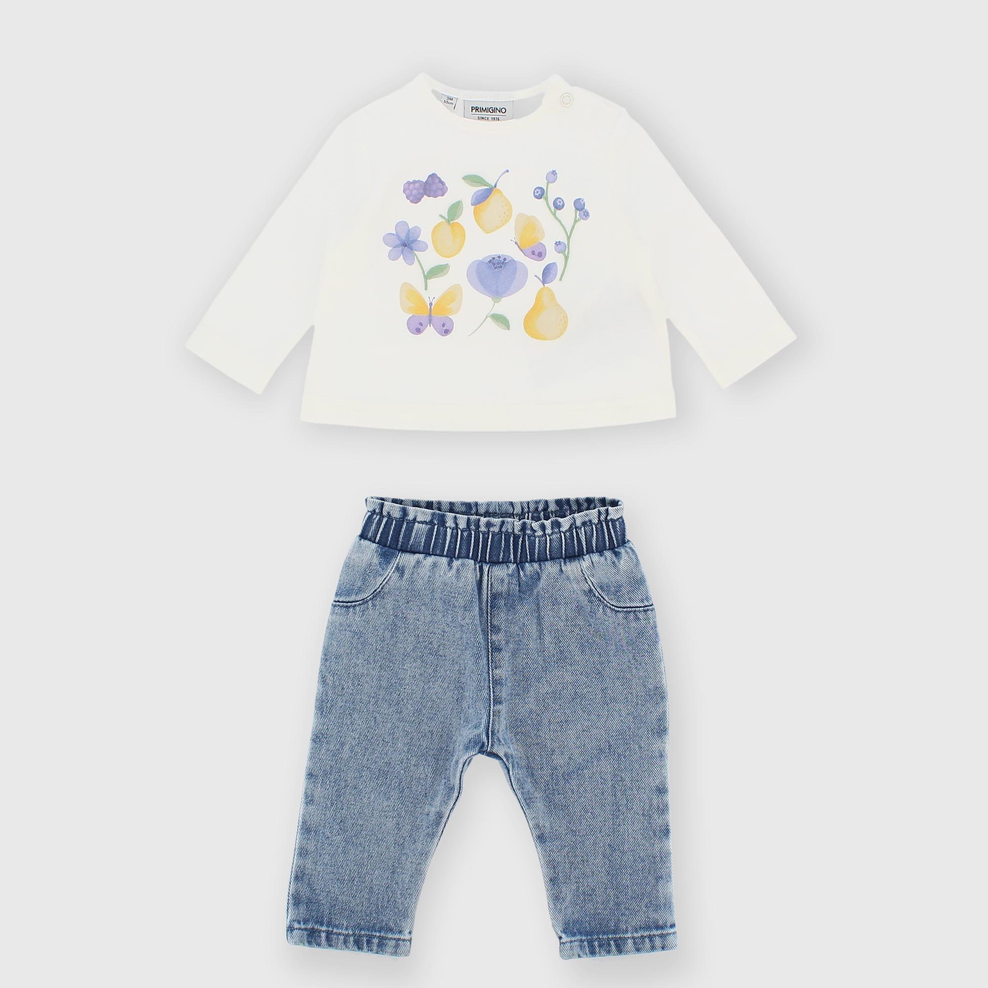 Kit assorti pour fillette blanc