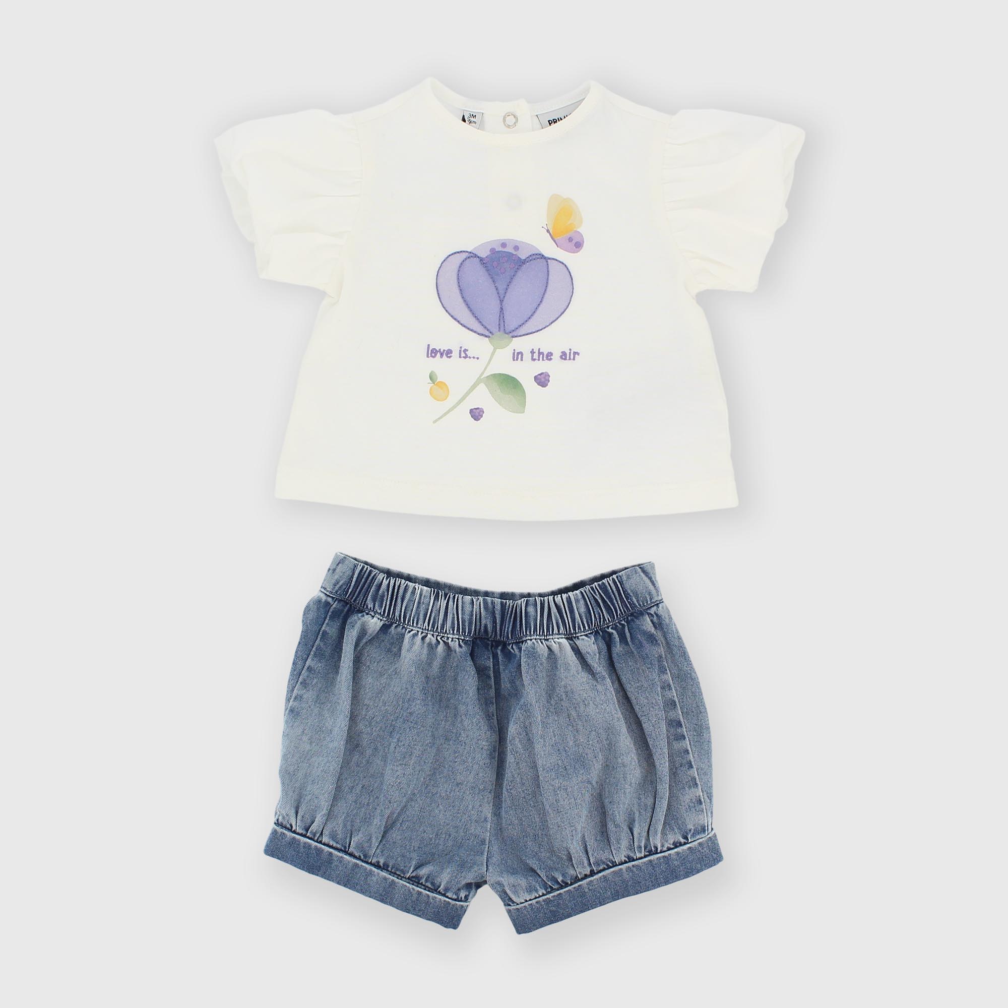 Kit assorti pour fillette blanc