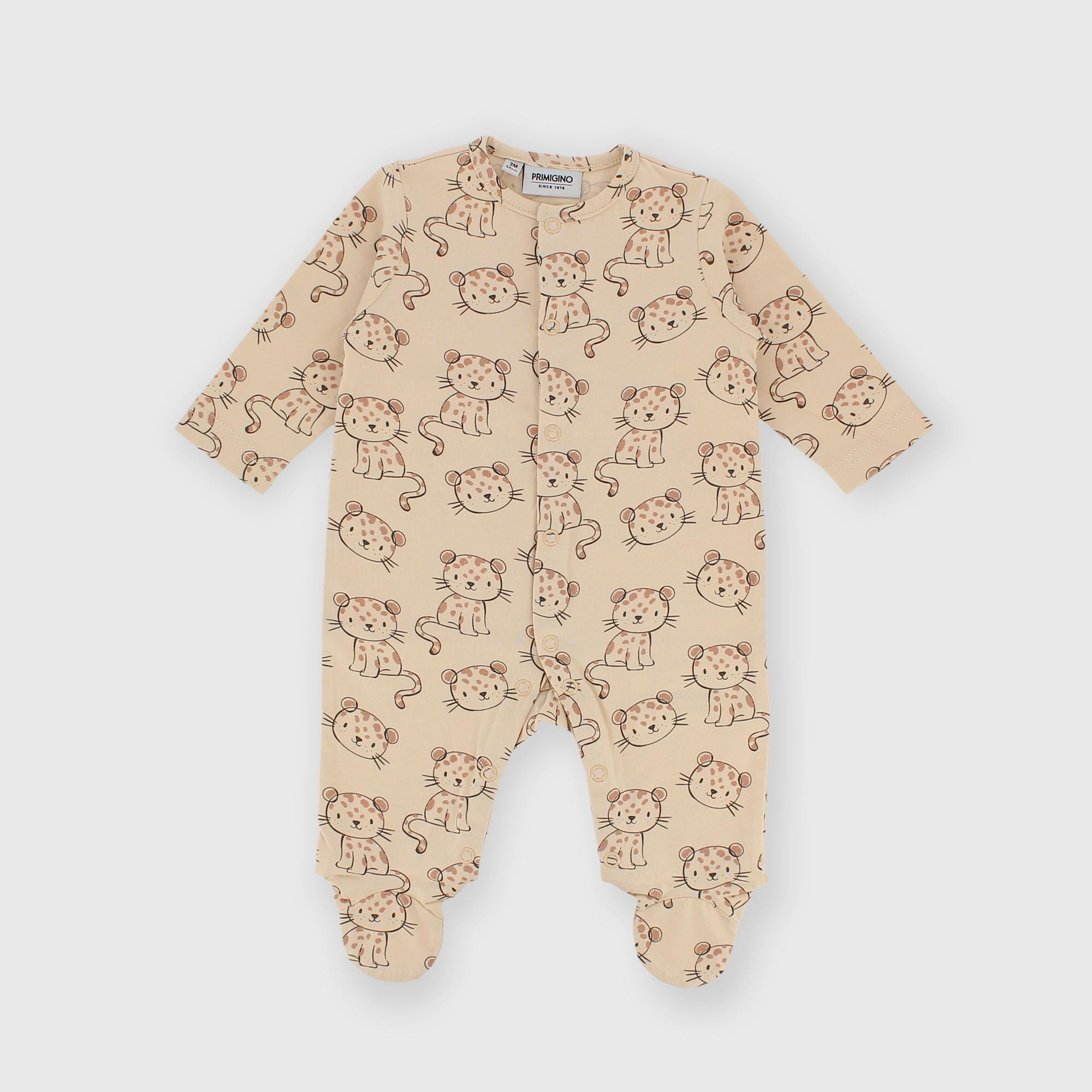 Комбинезон из джерси для мальчика бежевая