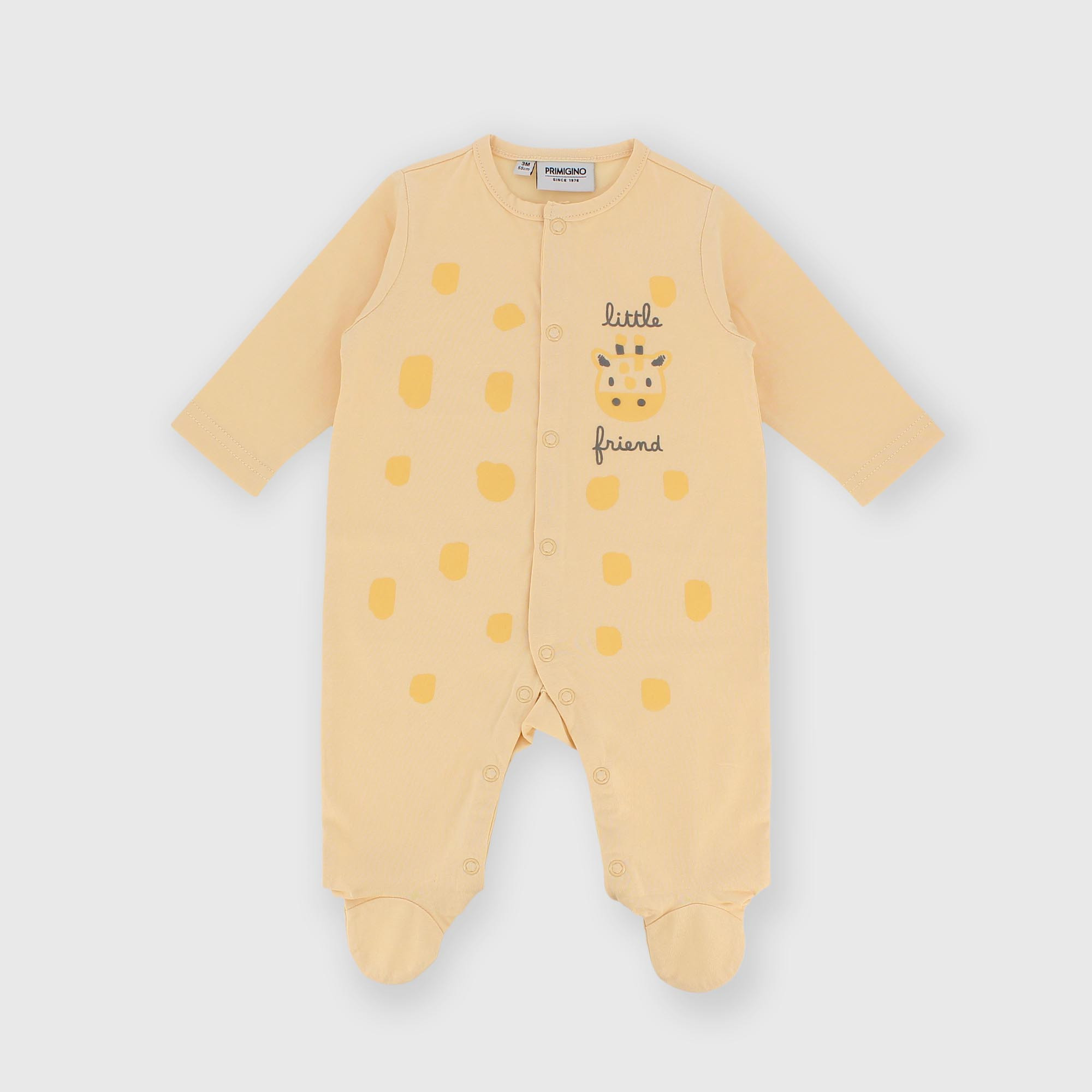 Комбинезон из джерси для мальчика бежевая