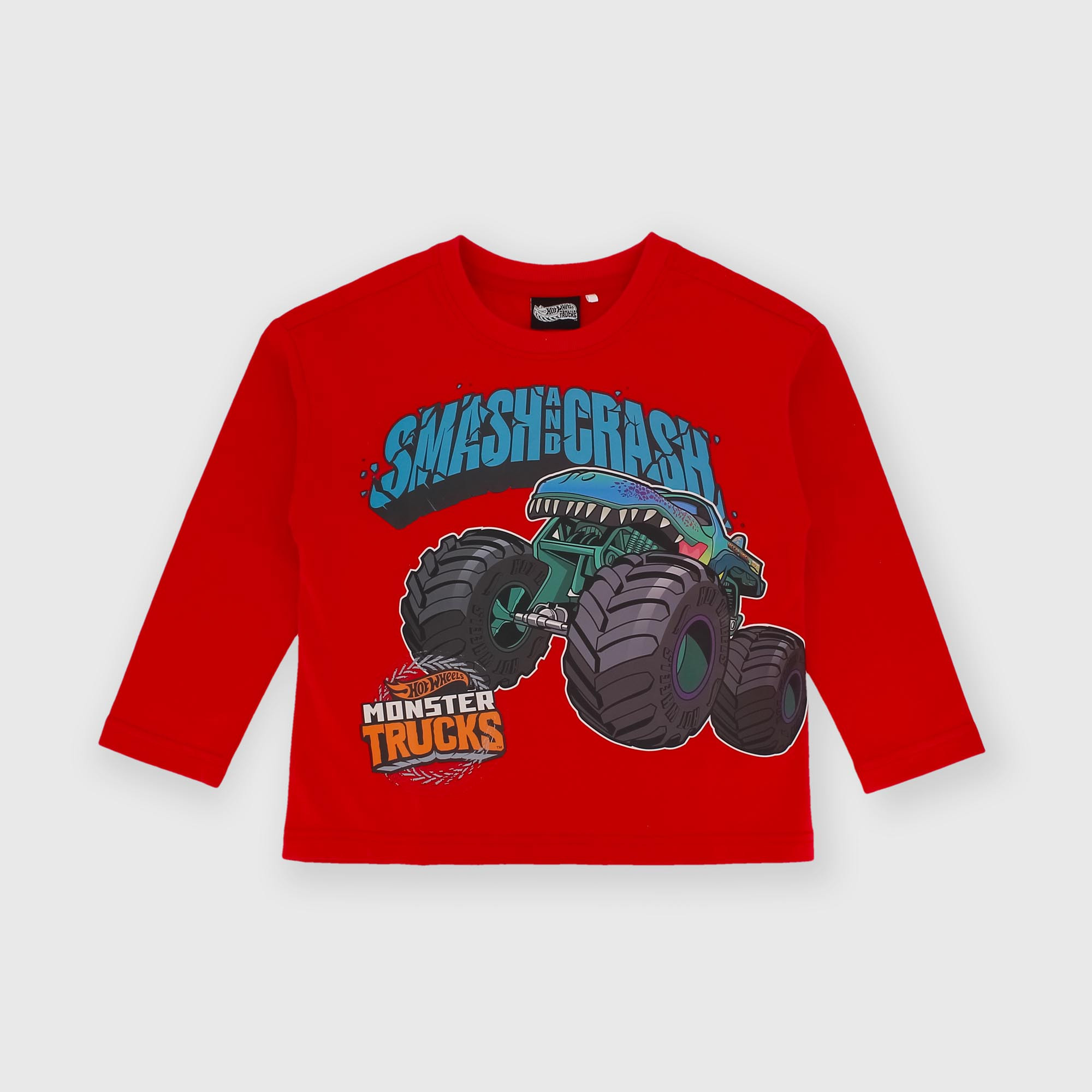 Красная футболка с длинными рукавами Hot Wheels™