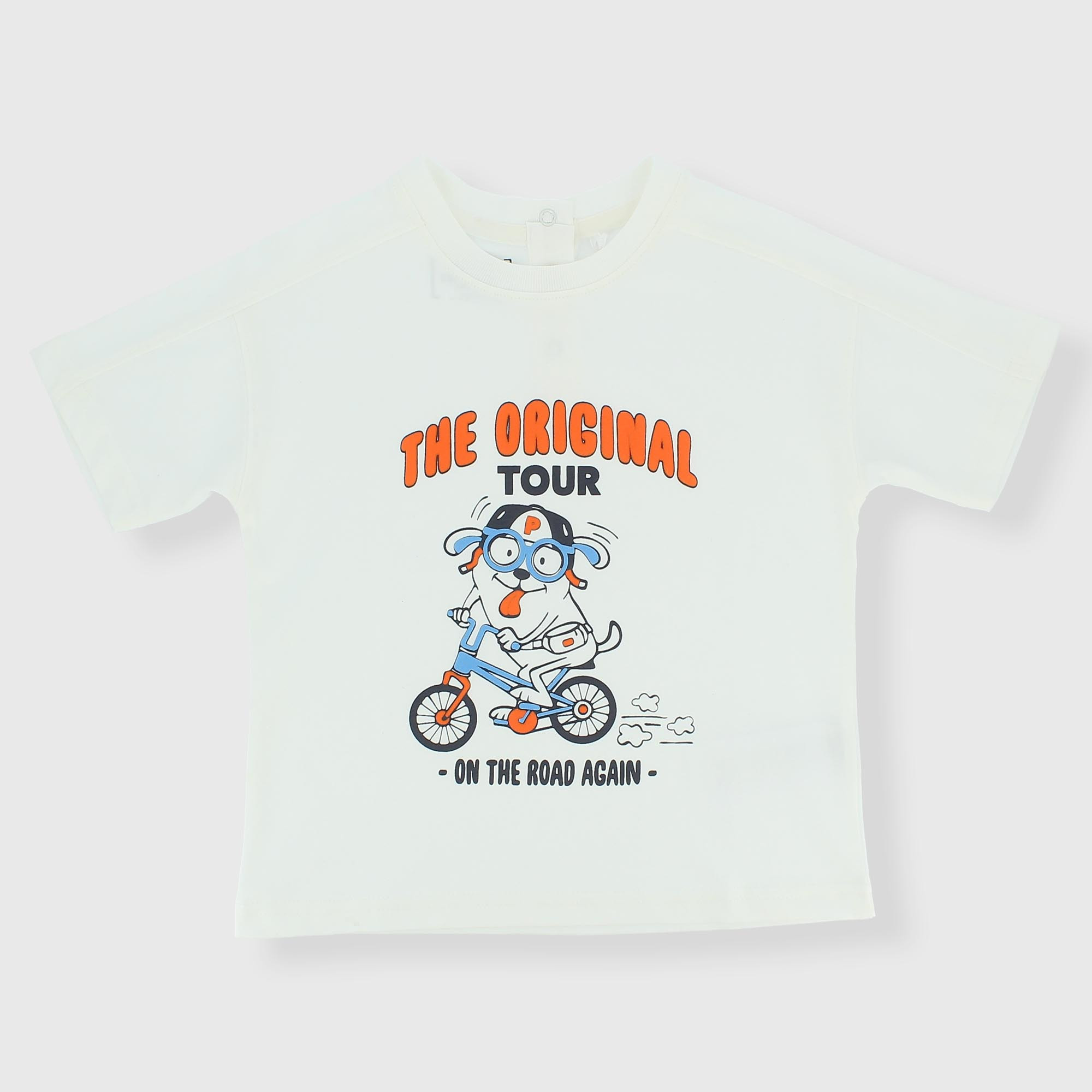 Camiseta de jersey para niño blanco