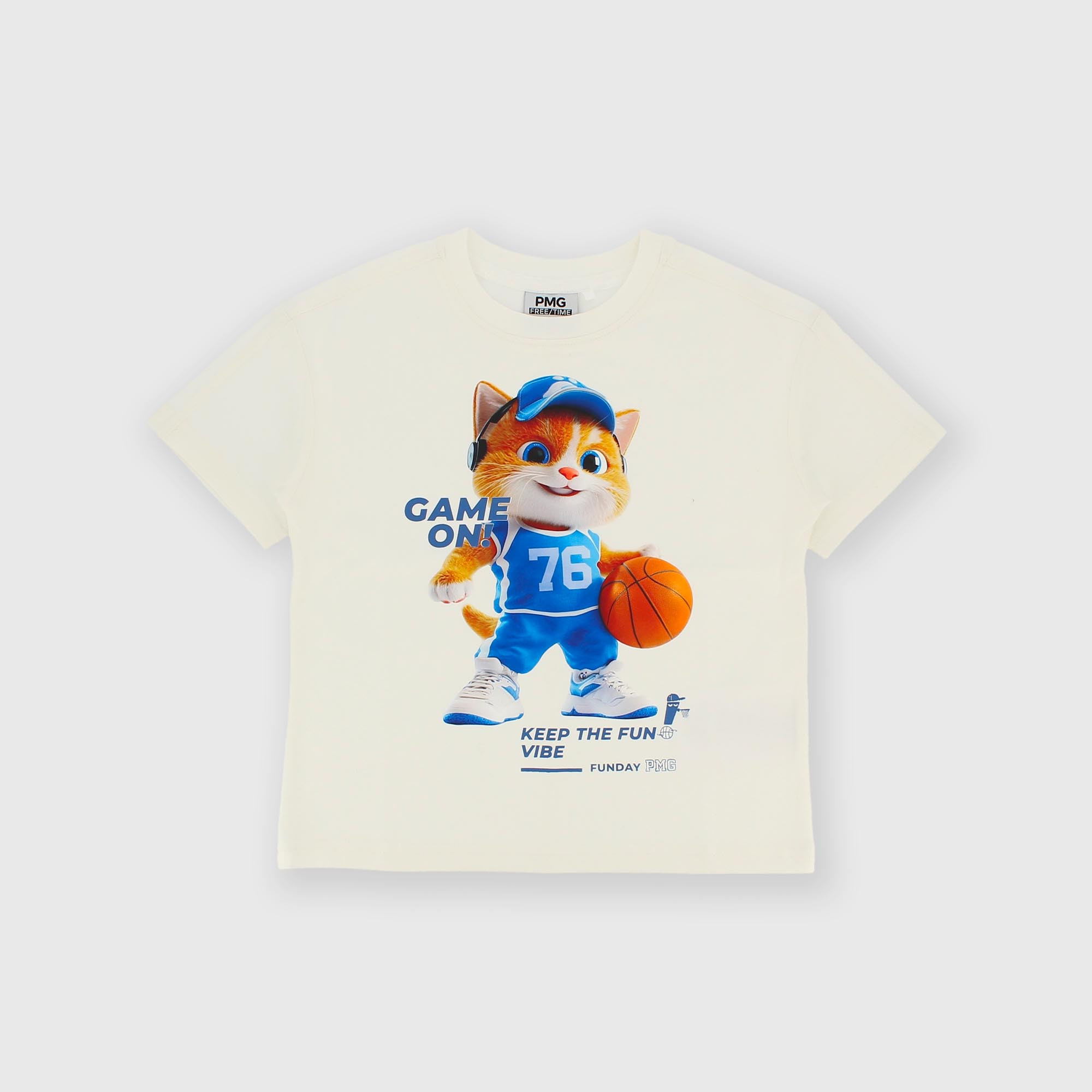 Camiseta de jersey para niño blanco