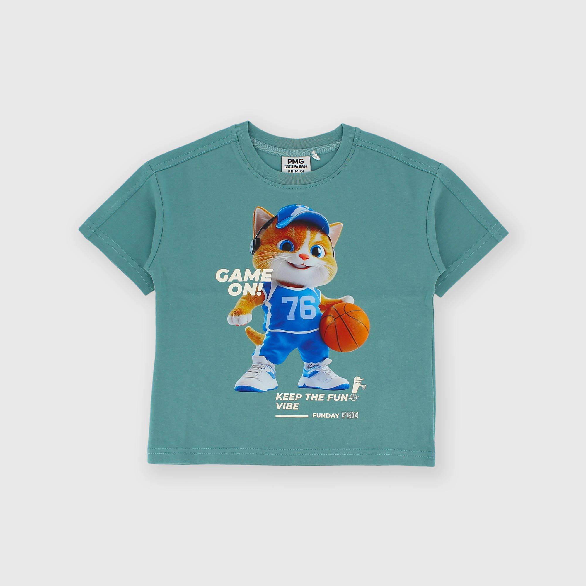 Camiseta de jersey para niño verde