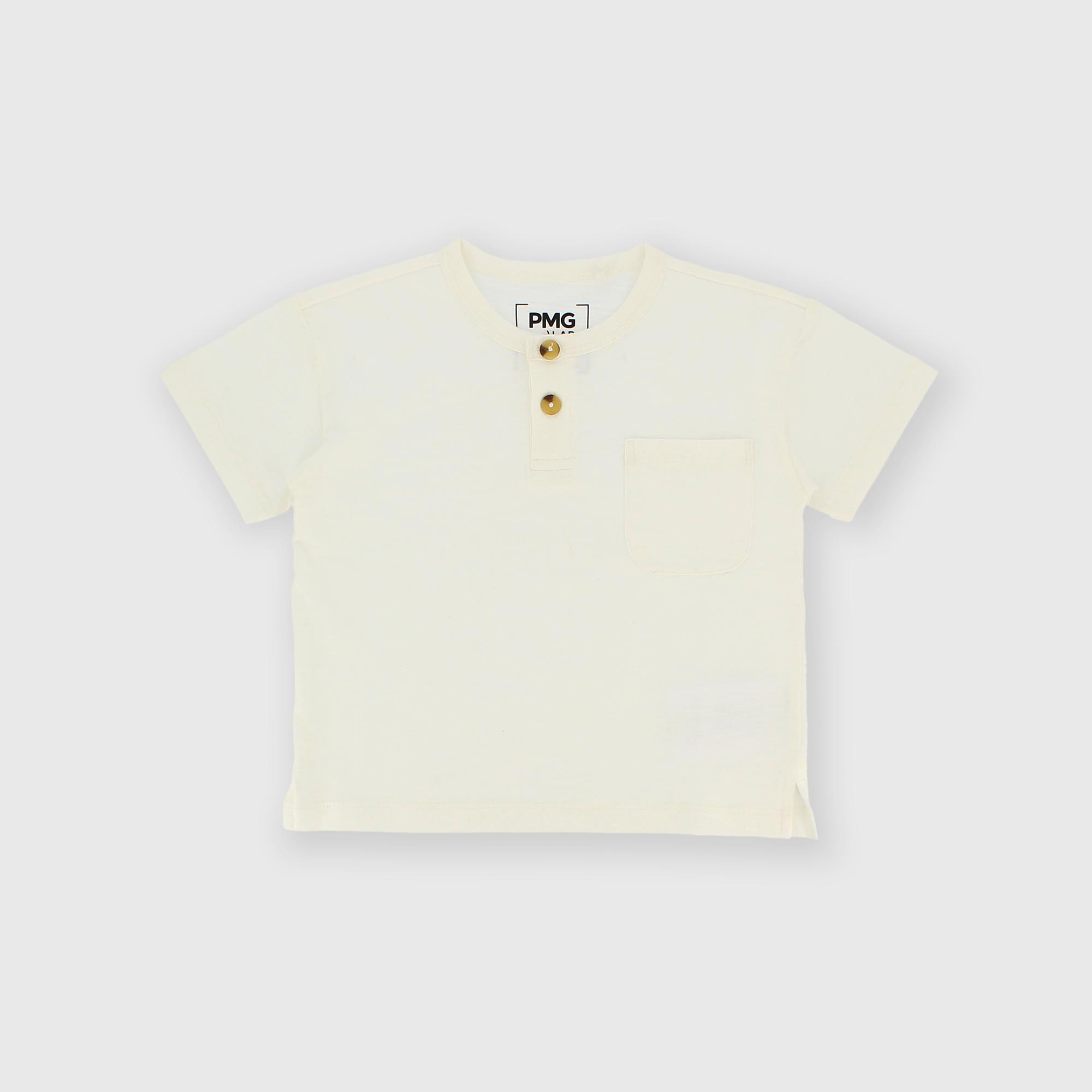 Camiseta de jersey para niño blanco