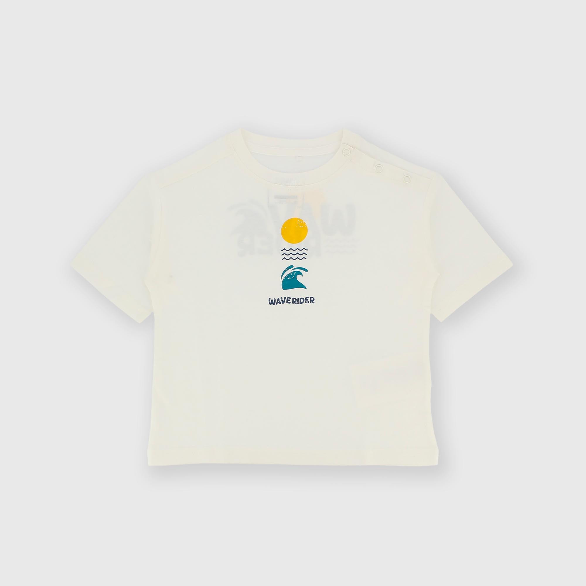 Camiseta de jersey para niño blanco