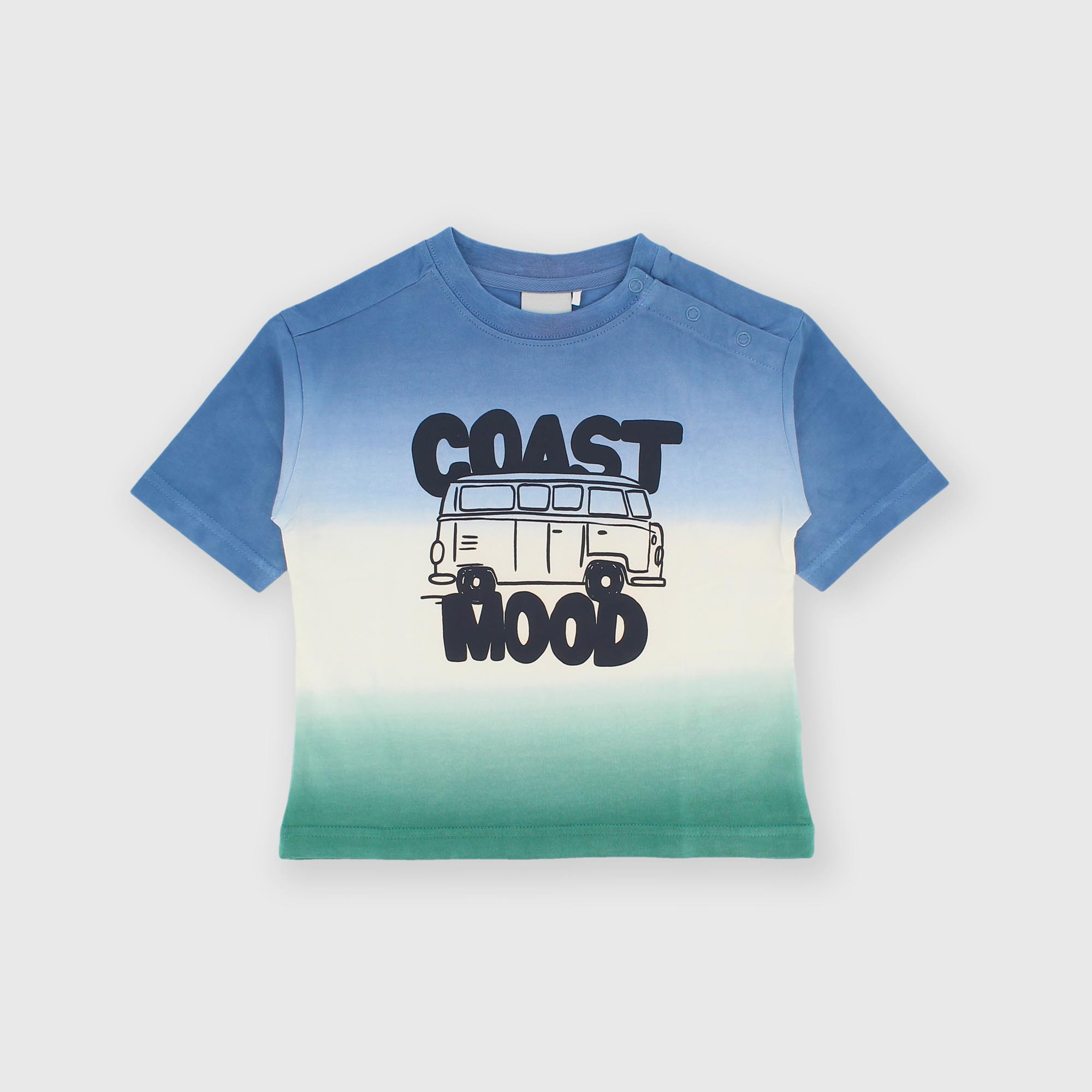 Футболка из джерси для мальчика синяя