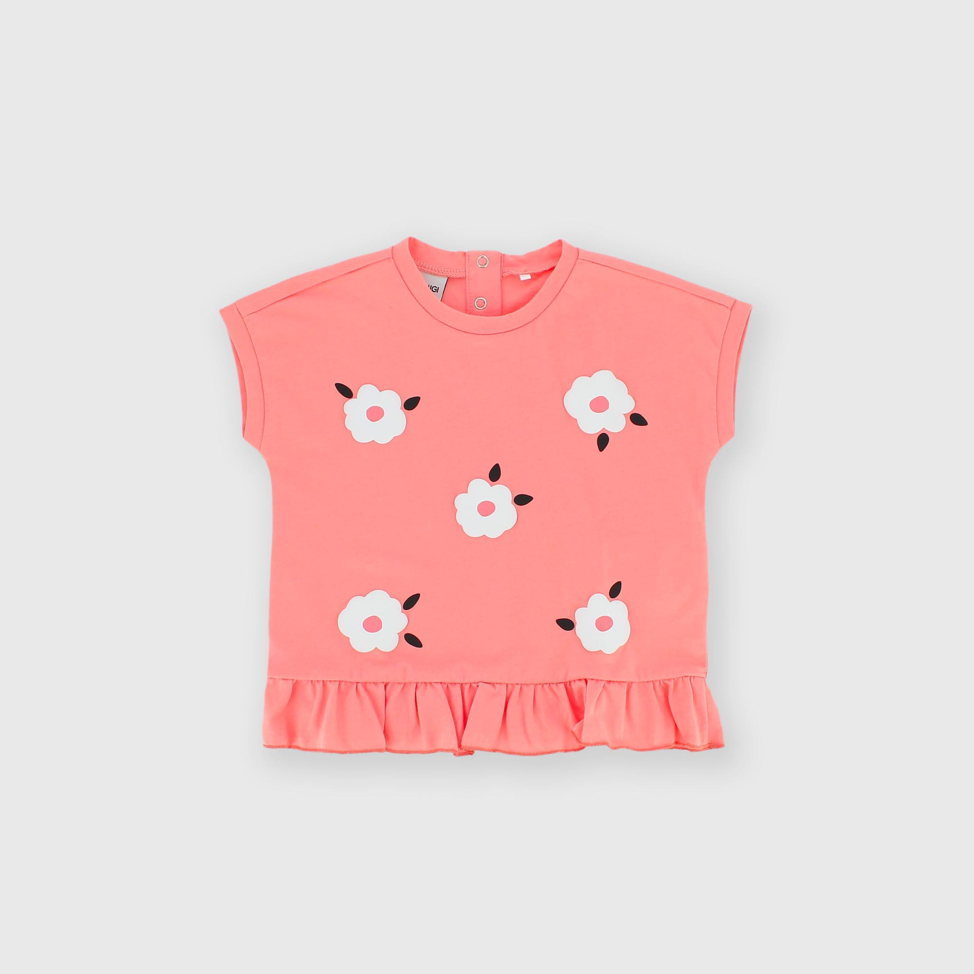 Camiseta de jersey para niña rosa
