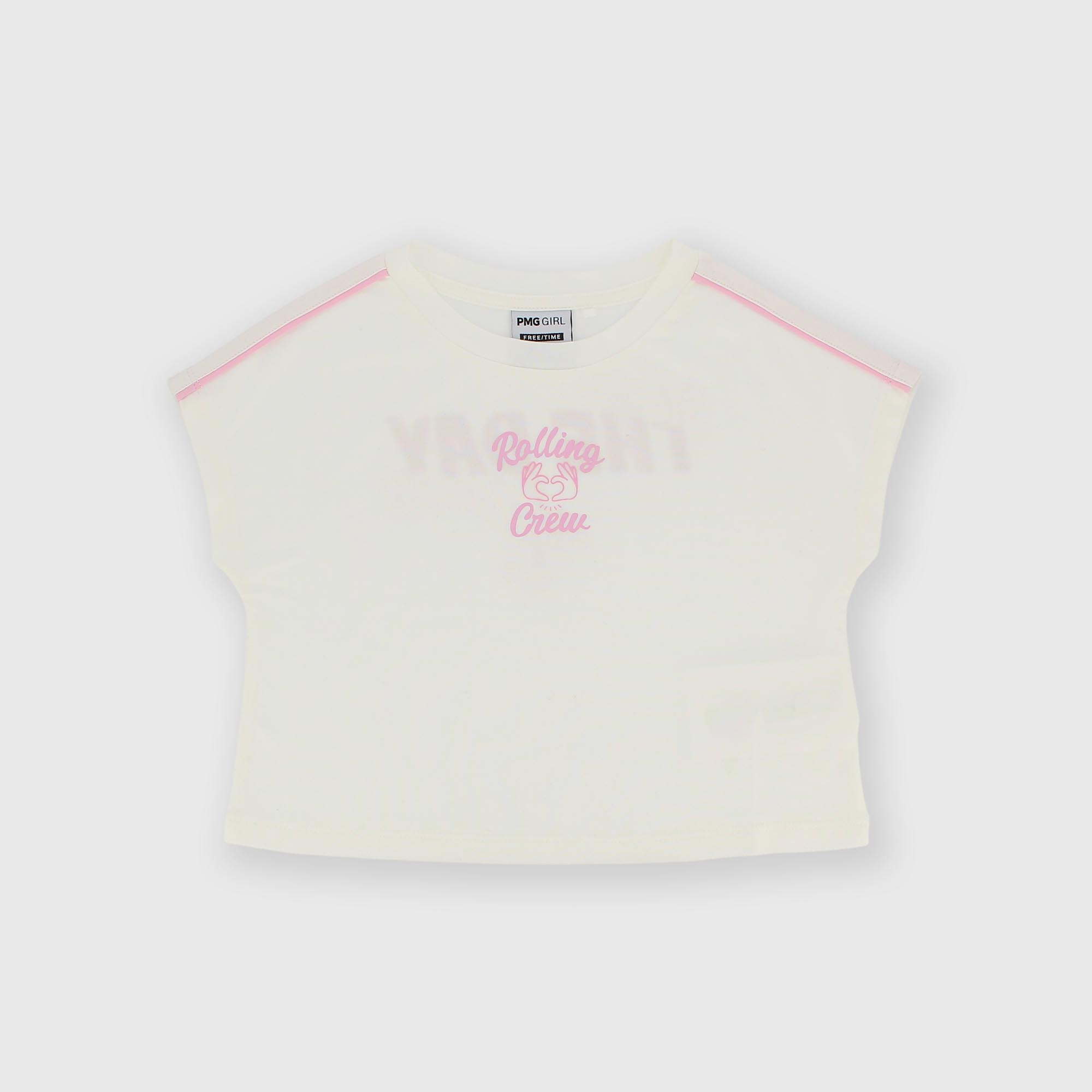 Camiseta para niña blanco