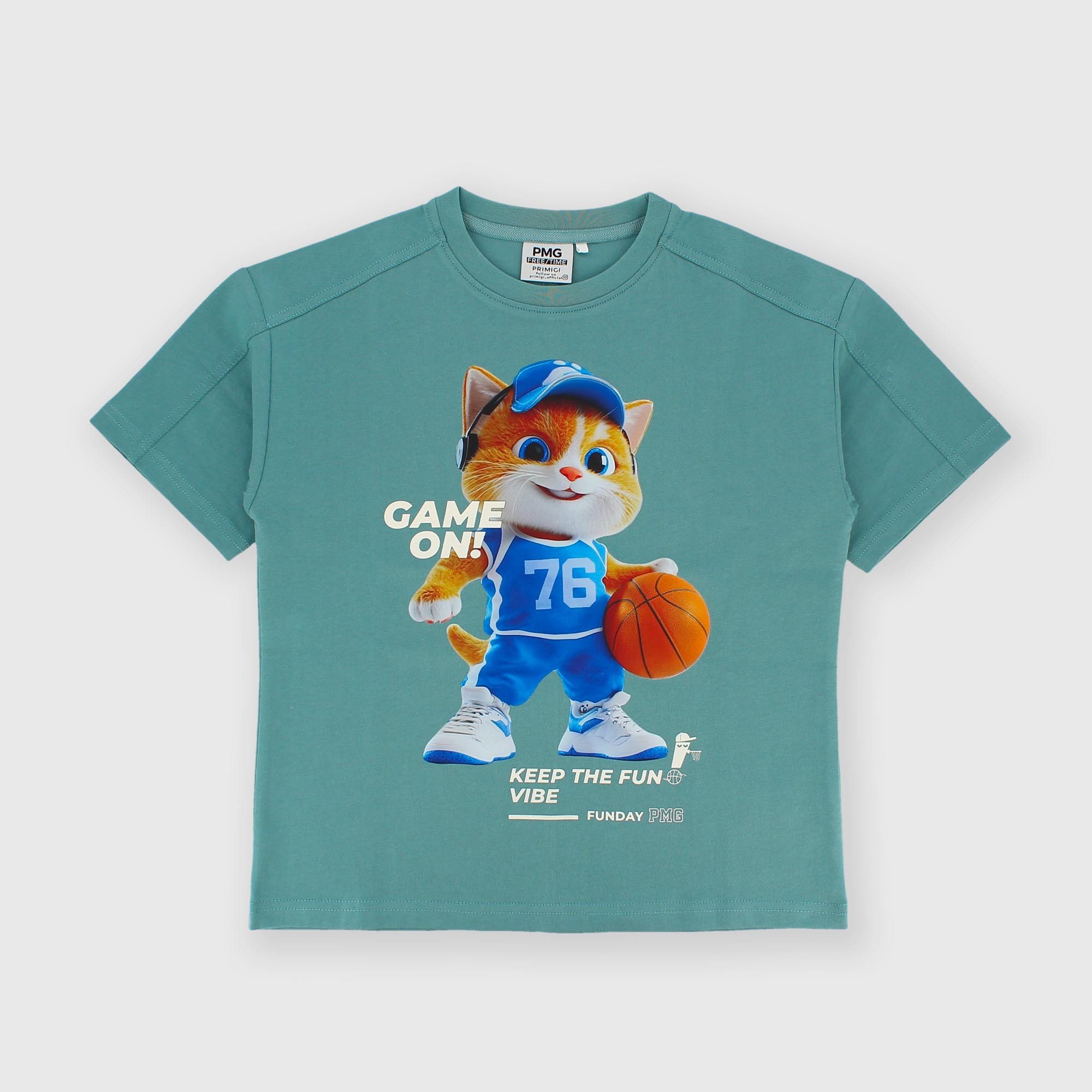 Camiseta de jersey para niño verde