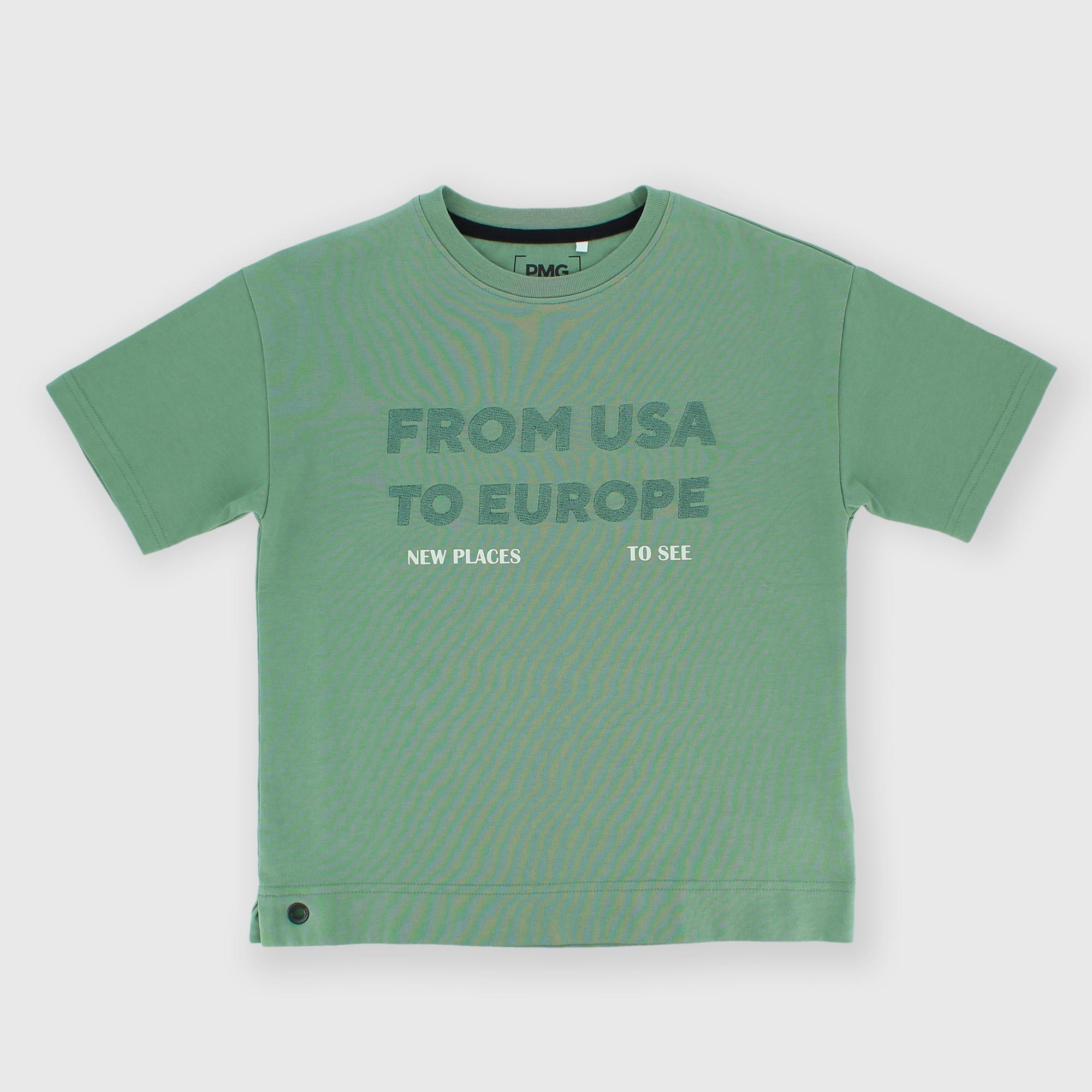 Camiseta de jersey para niño verde