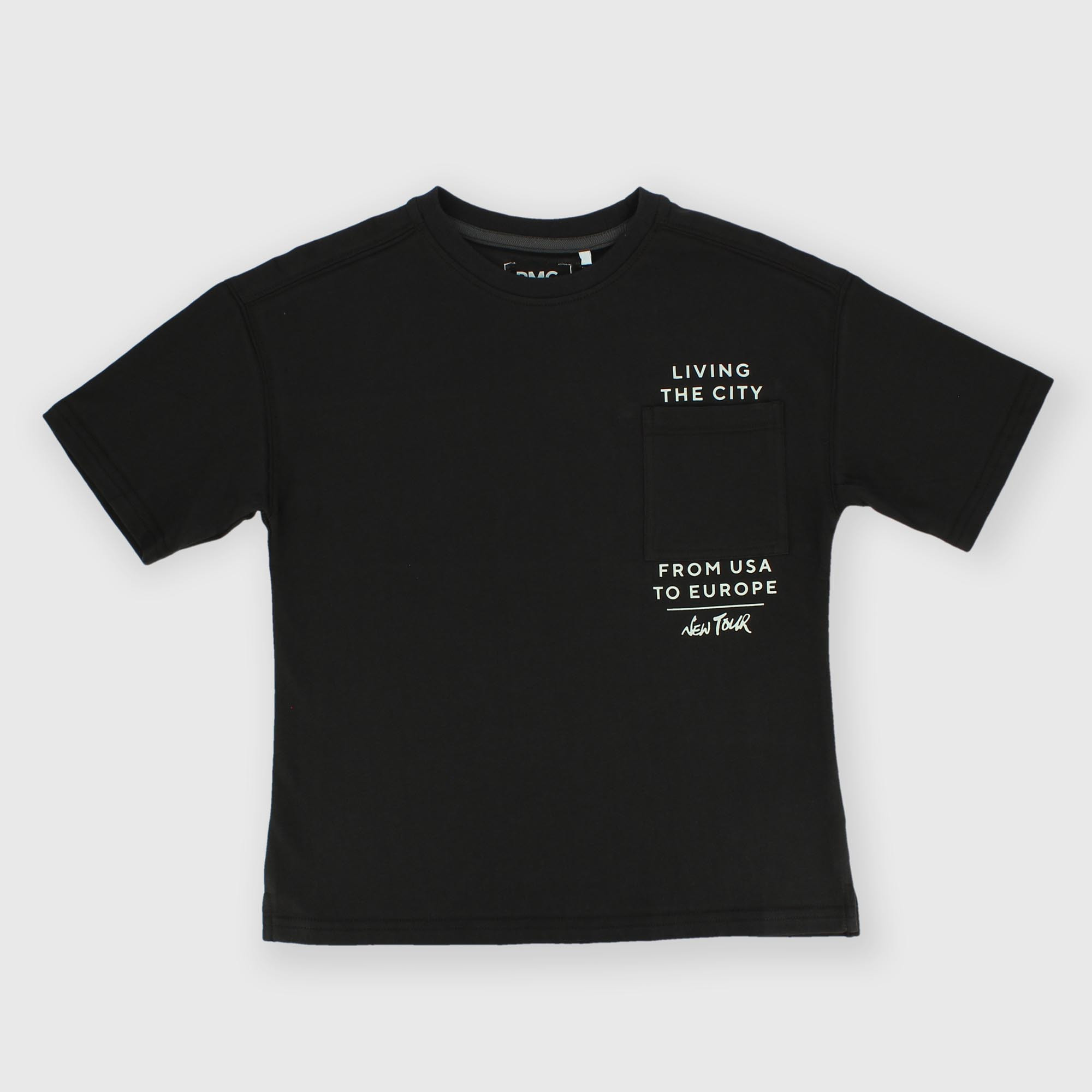 Camiseta de jersey para niño gris