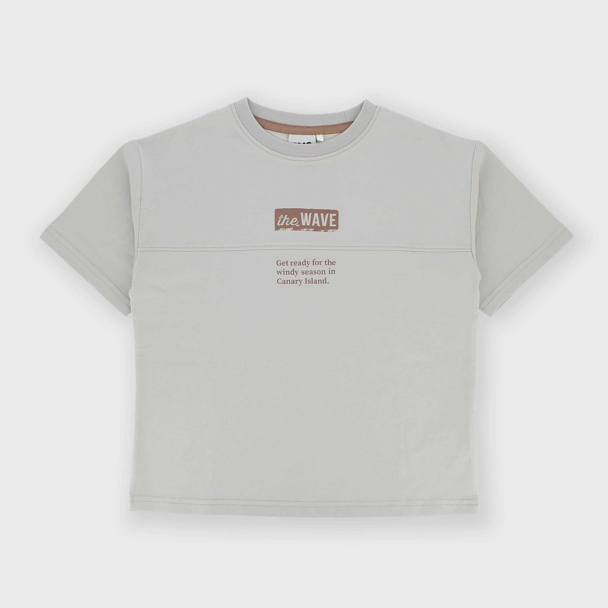 Футболка из джерси для мальчика серая