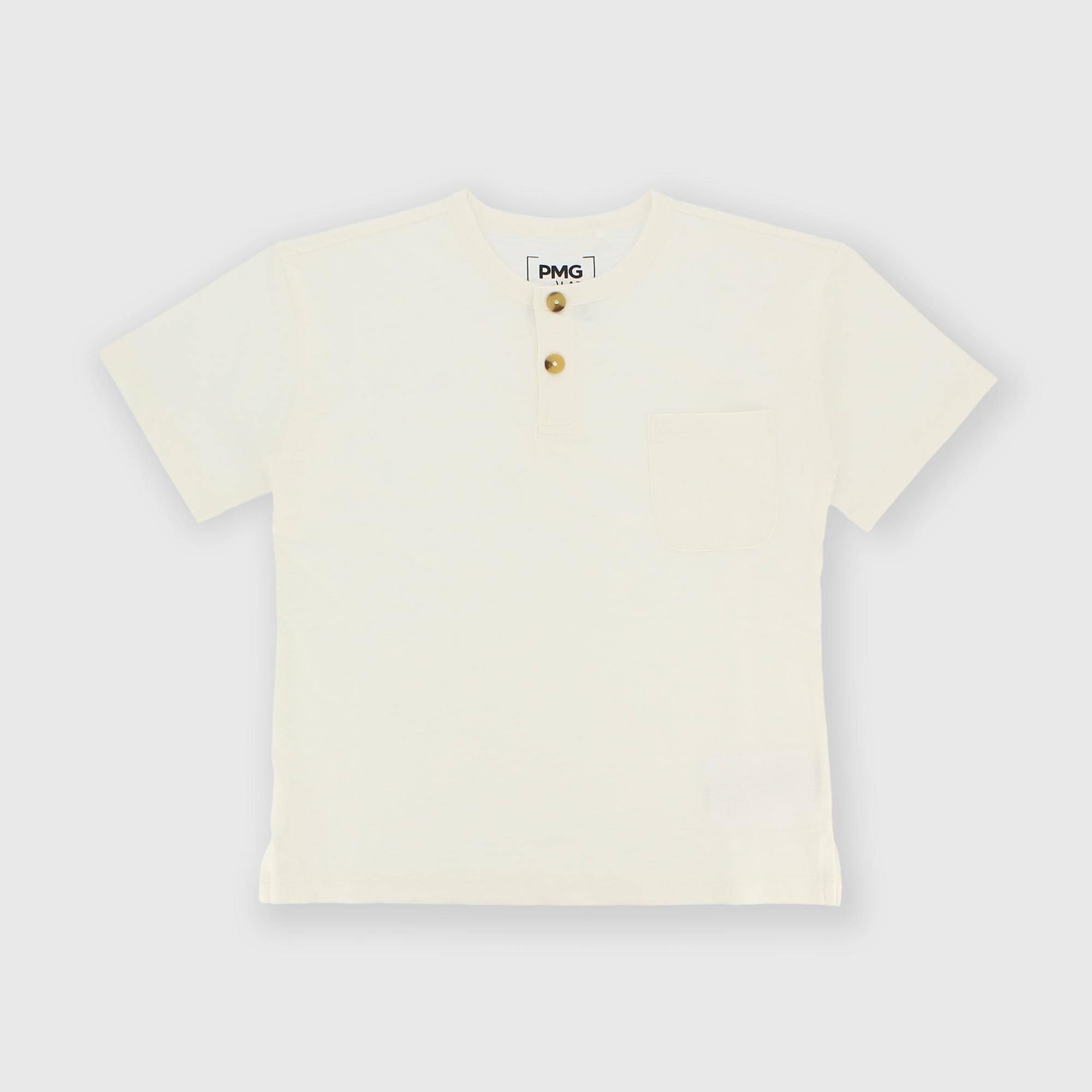 Camiseta de jersey para niño blanco