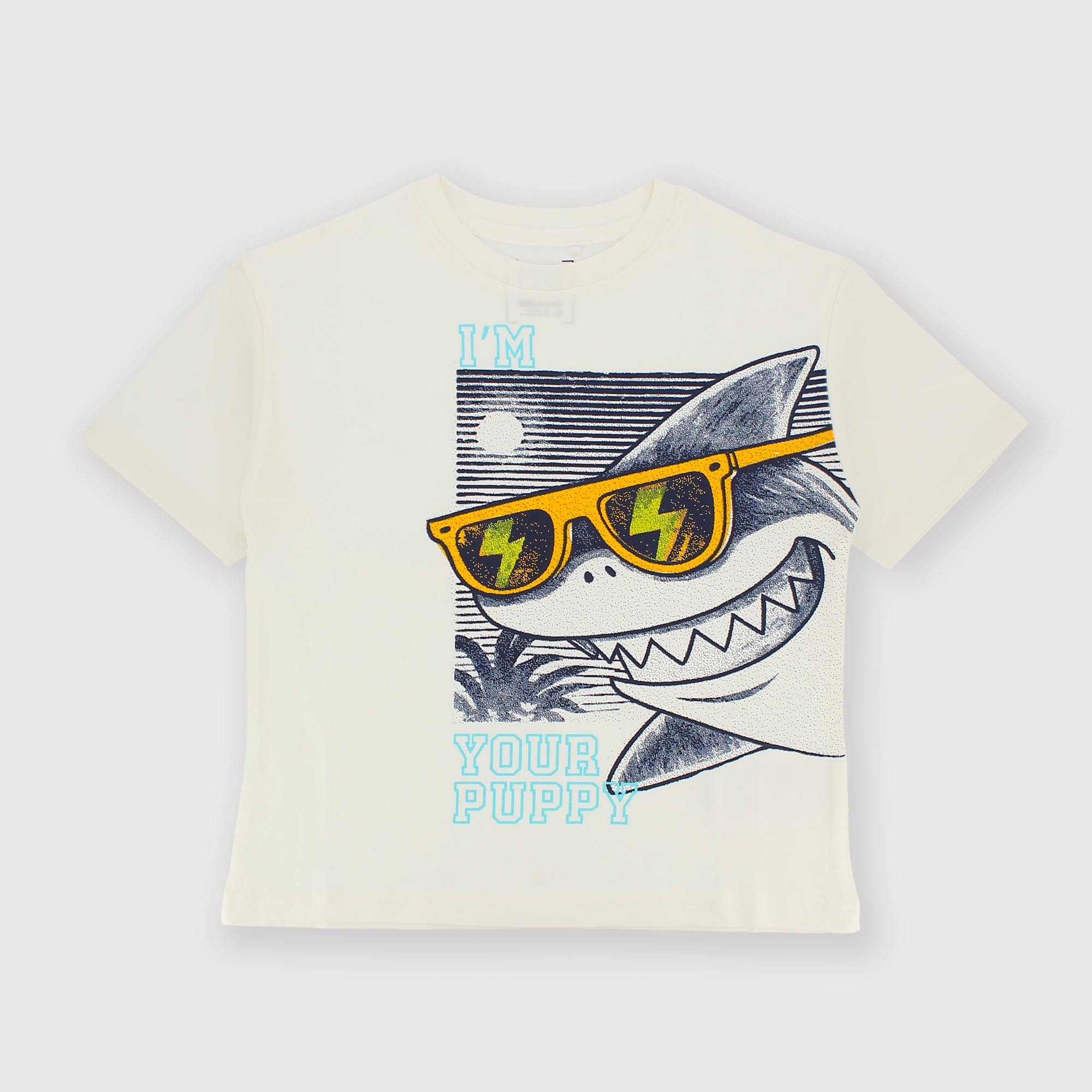 Camiseta de jersey para niño blanco