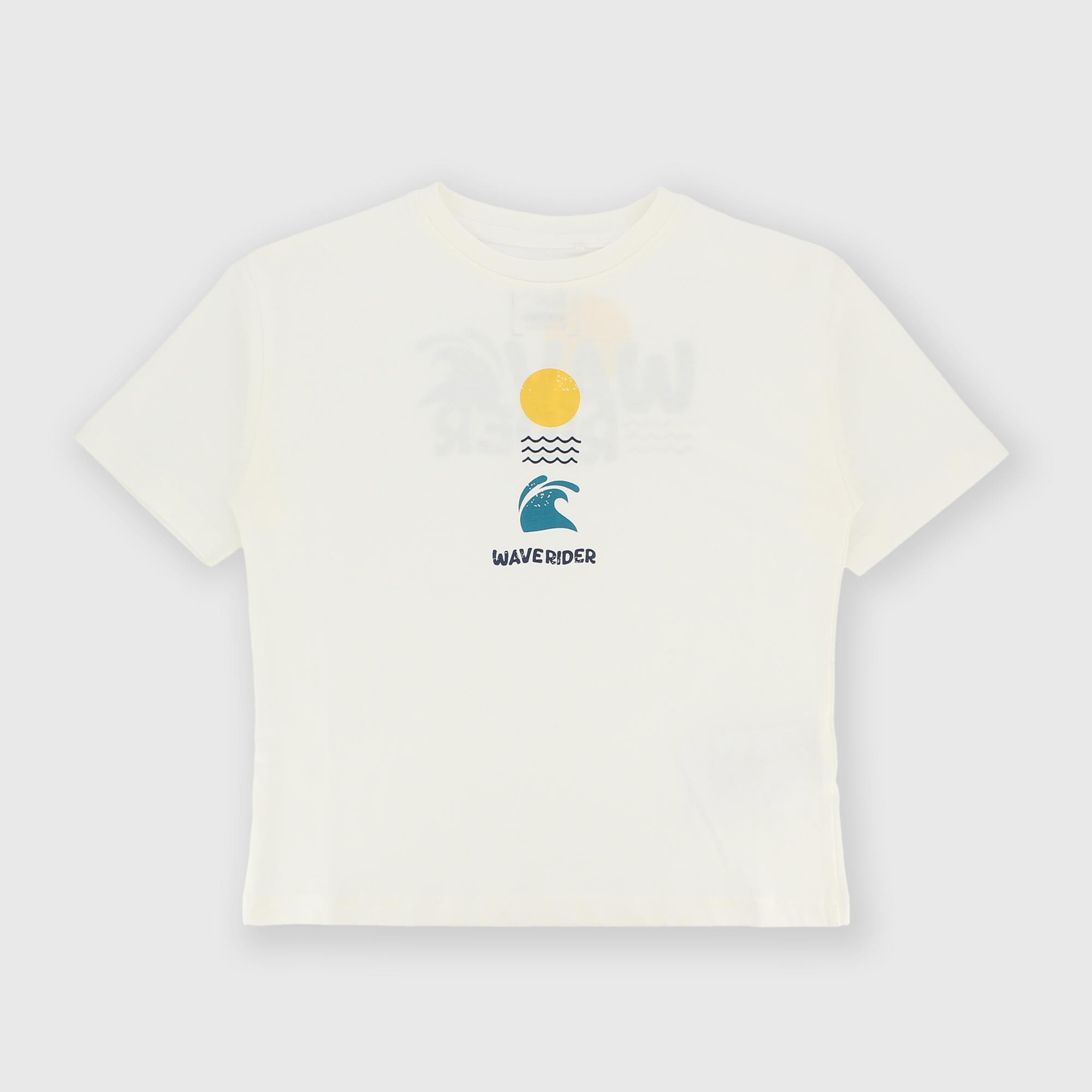 Футболка из джерси для мальчика белая