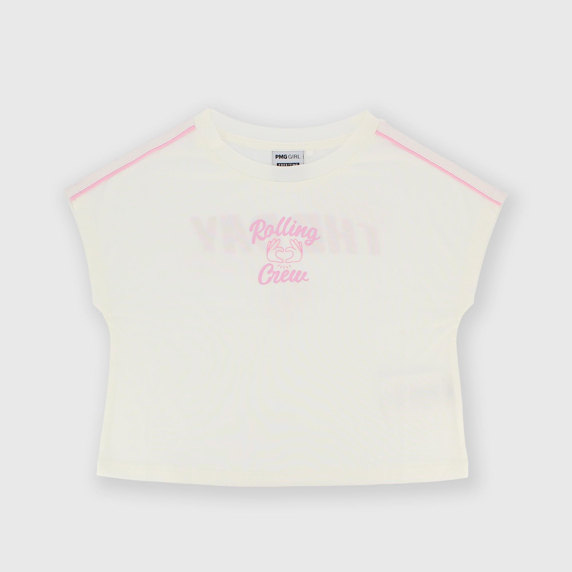 Camiseta para niña blanco