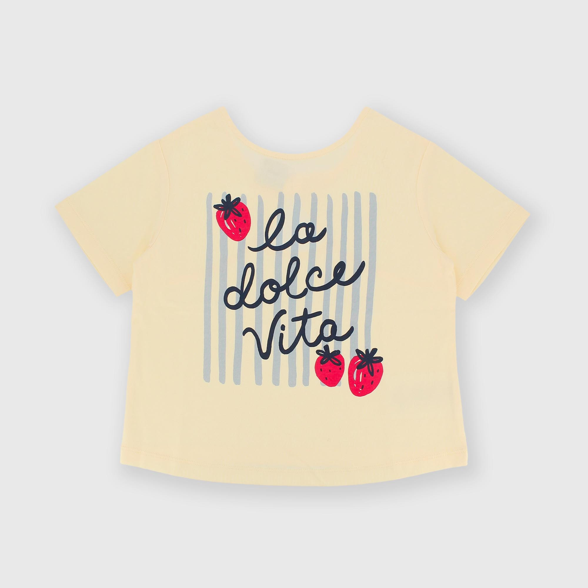 Camiseta de jersey para niña blanco