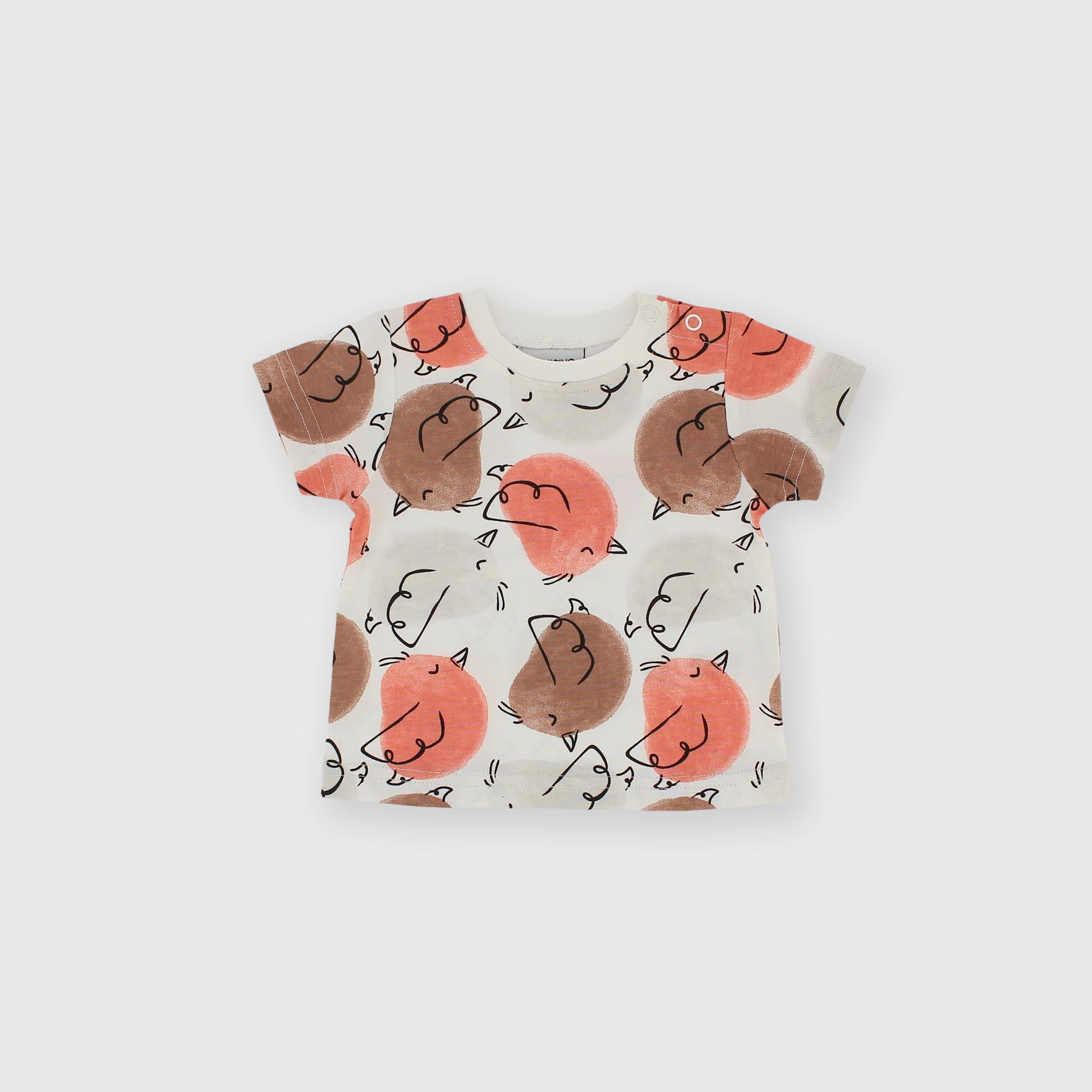 Футболка из джерси для мальчика белая