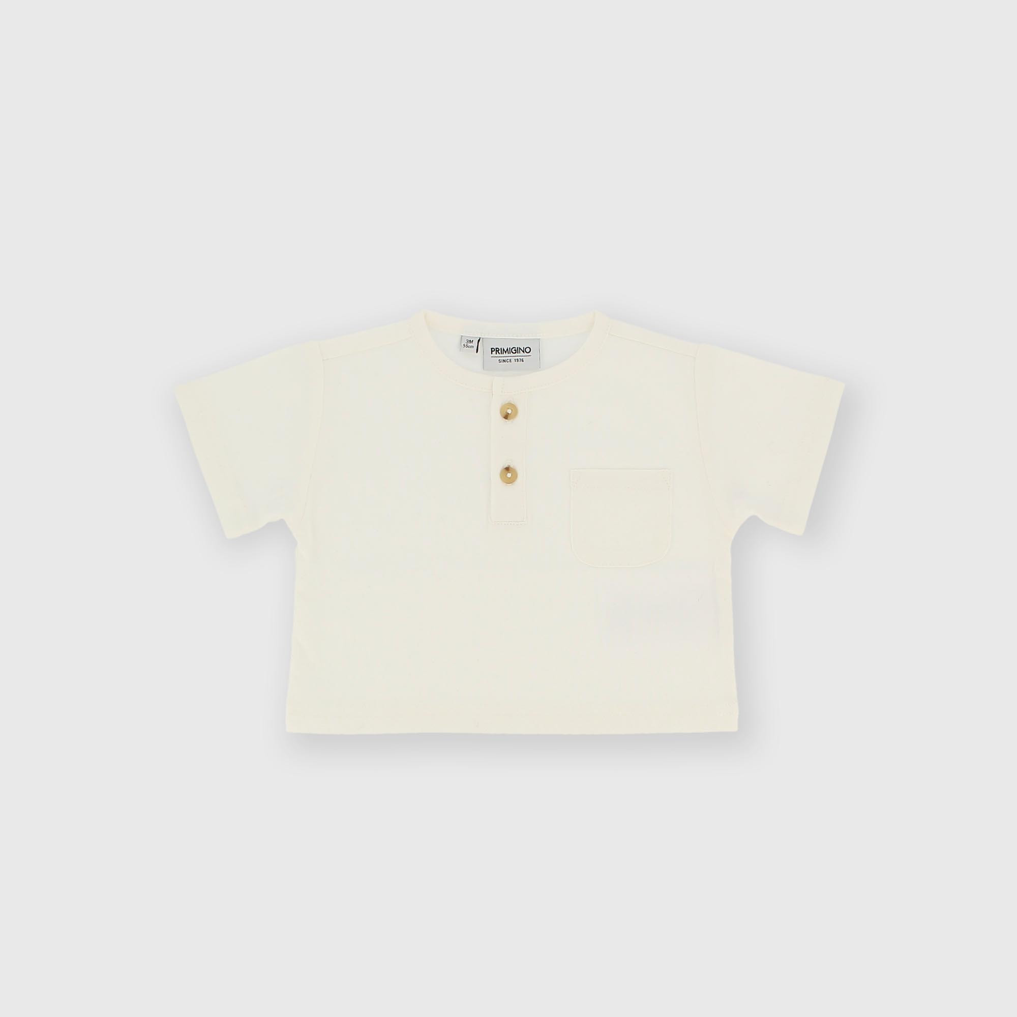 Футболка из хлопка для мальчика белая