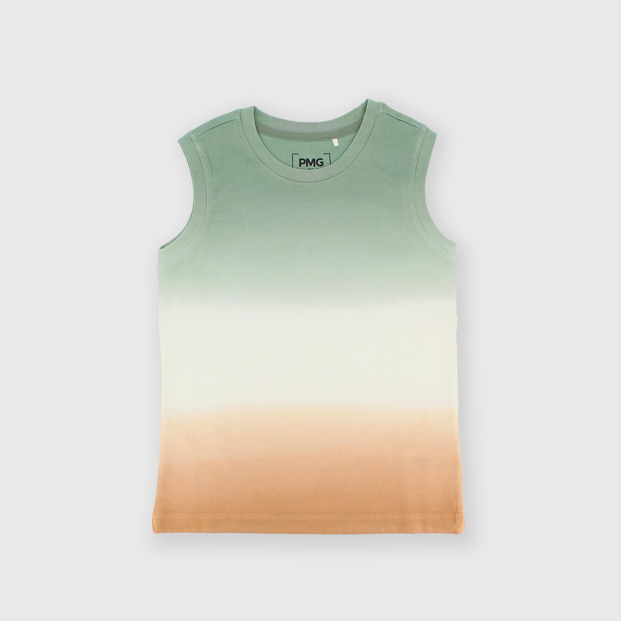 Camiseta de tirantes de jersey para niño verde