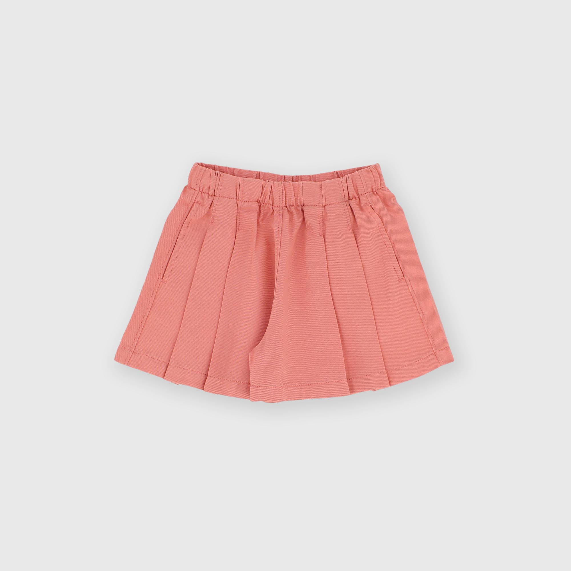 Short pour fillette rose