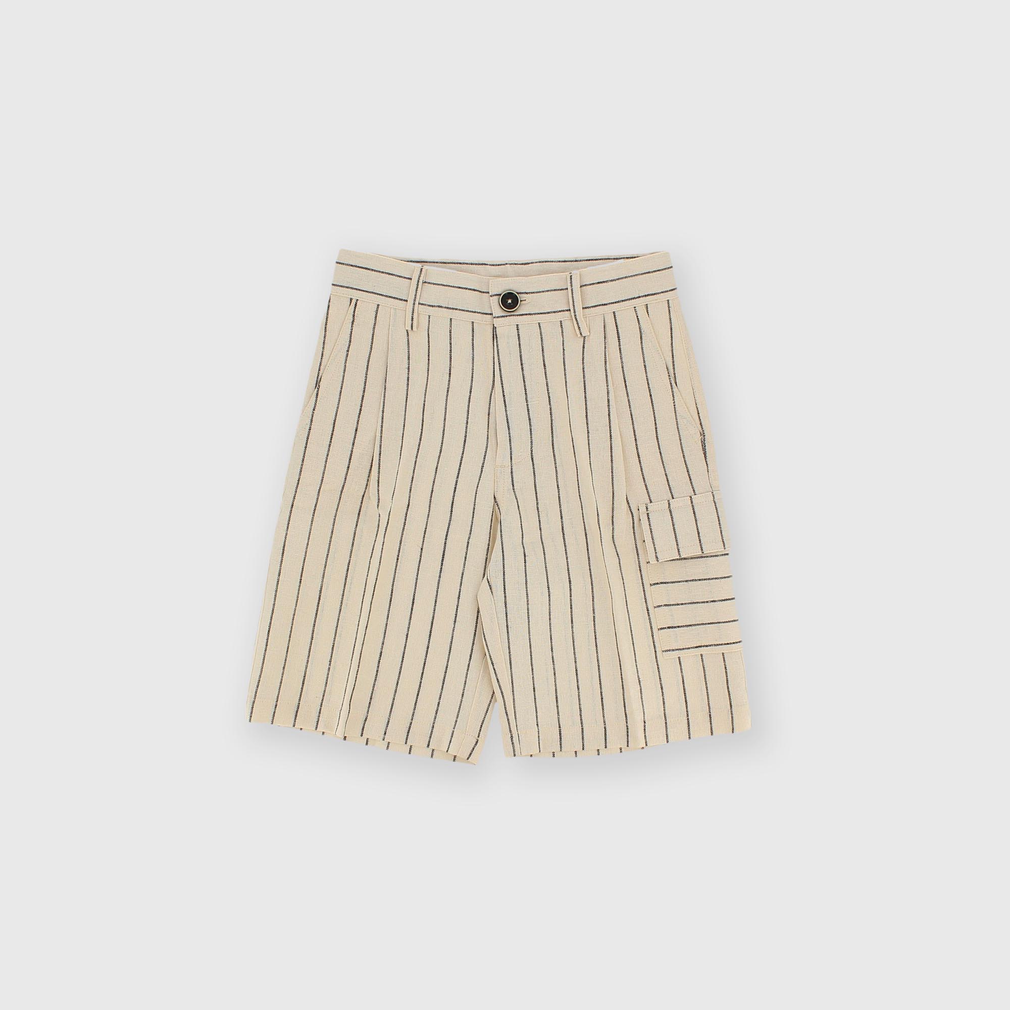 Bermuda para niño beige