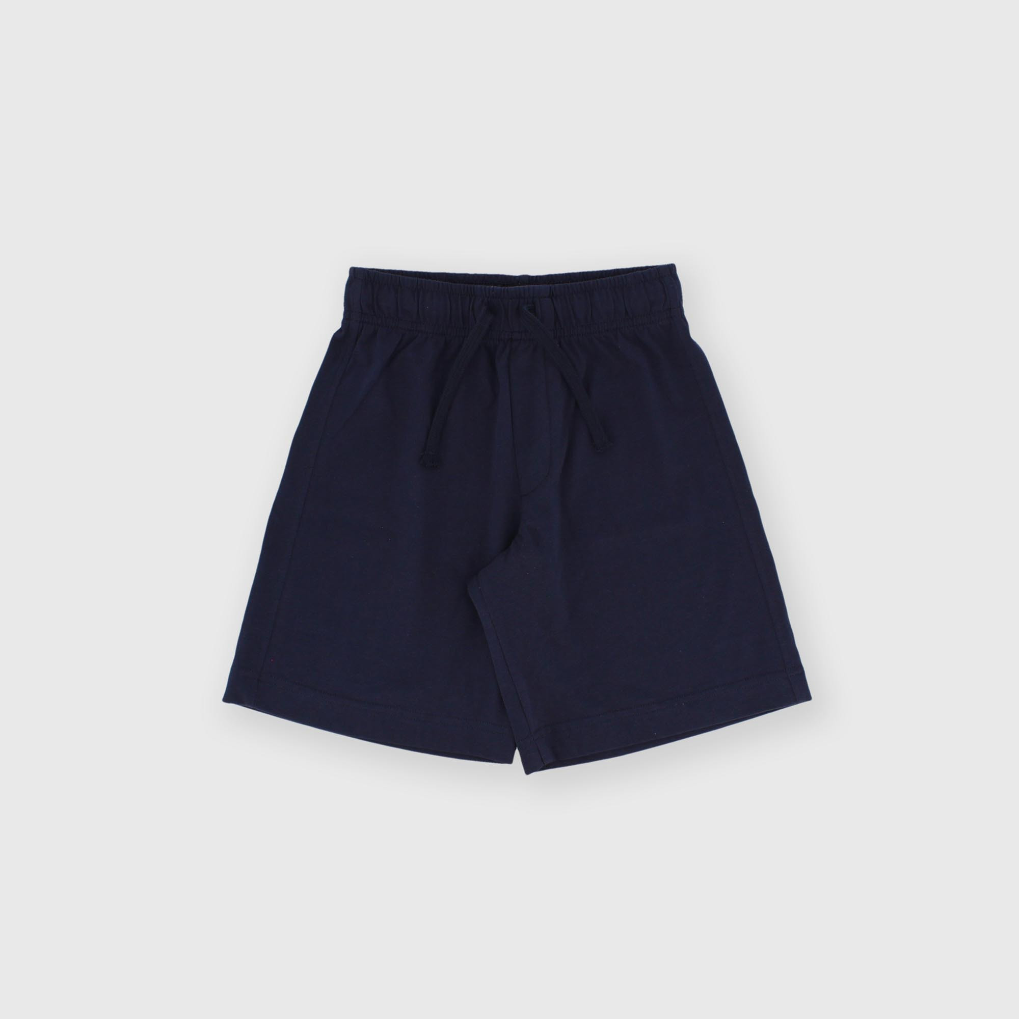 Bermuda de jersey para niño azul