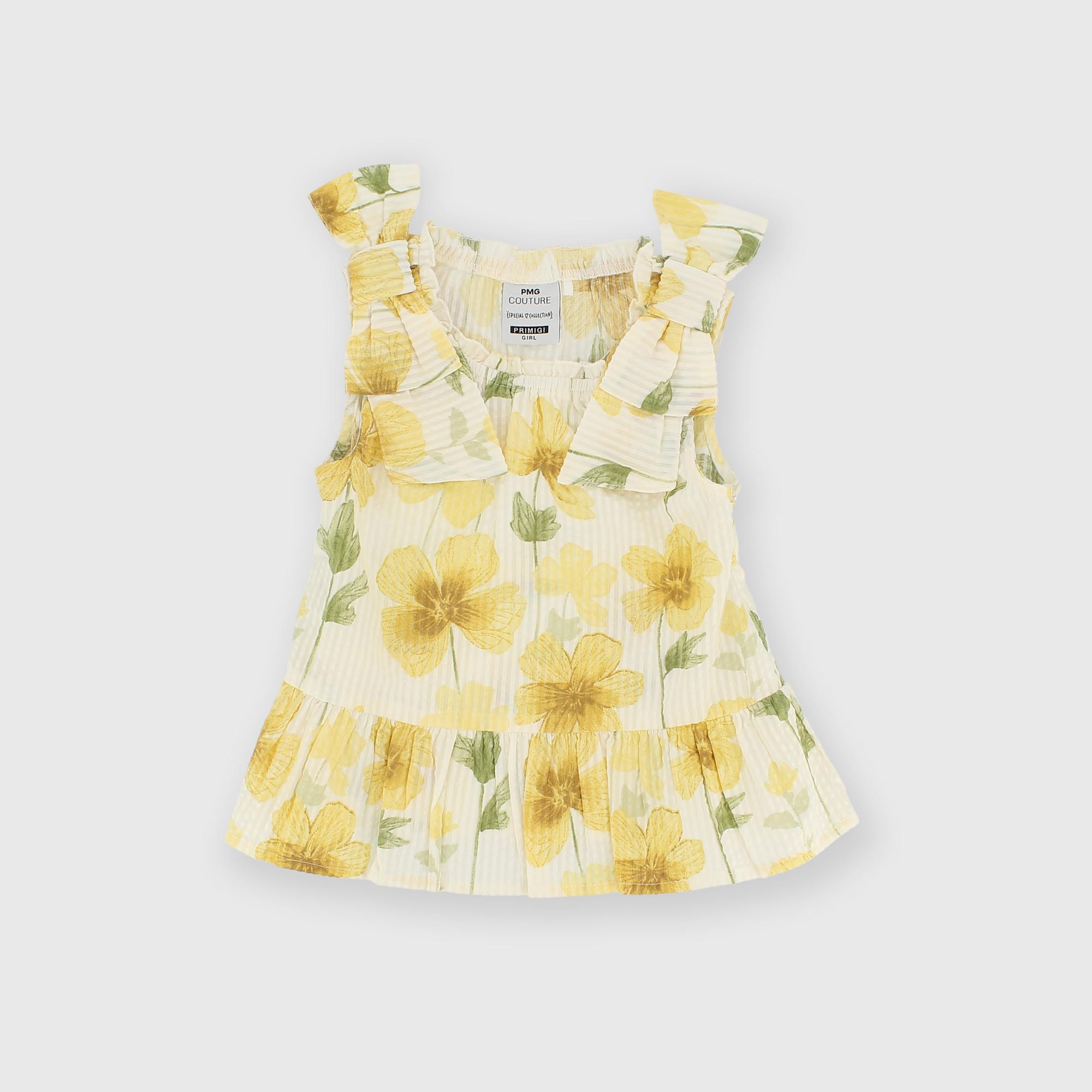 Рубашка с коротким рукавом из хлопка для девочки розовая