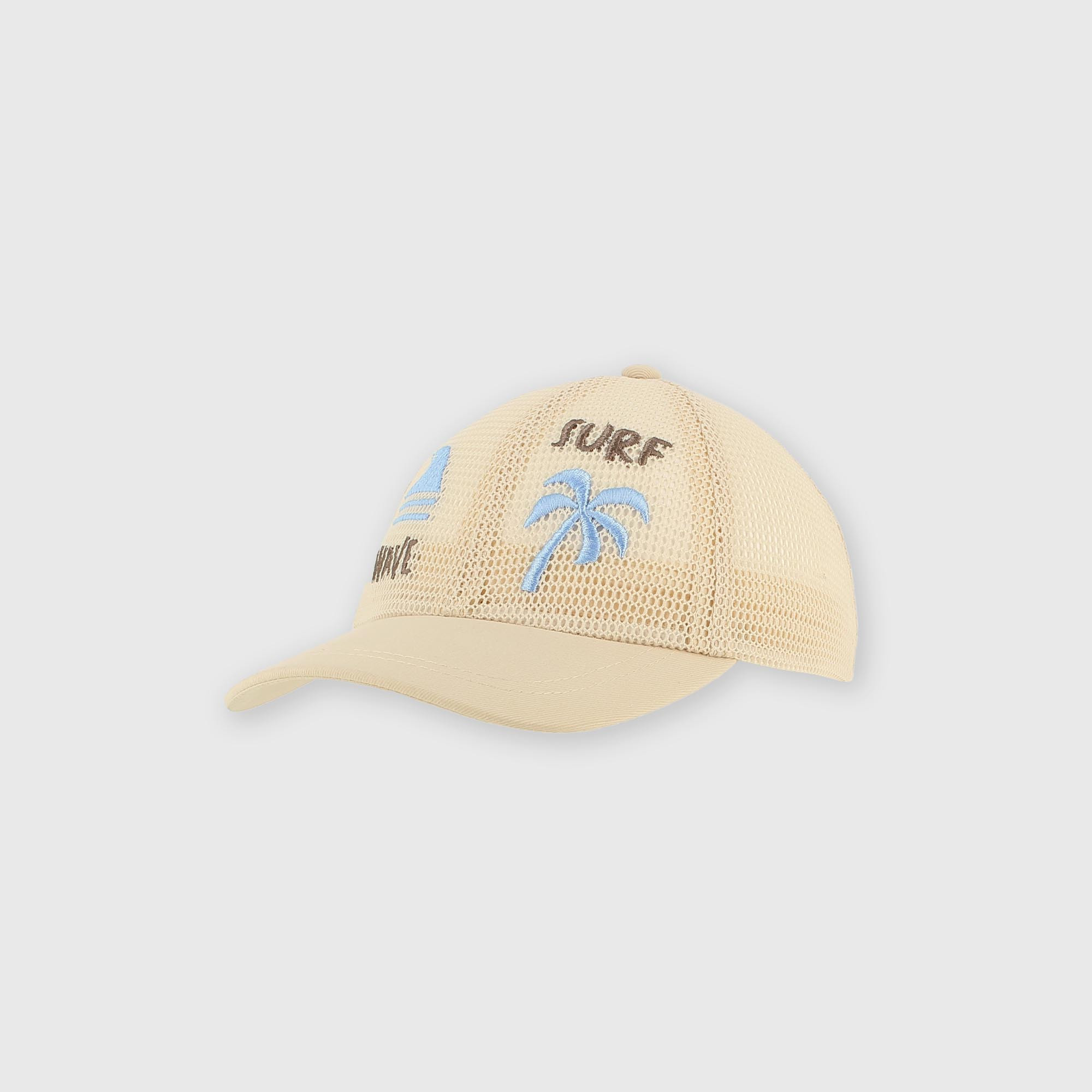 Gorro para niño beige