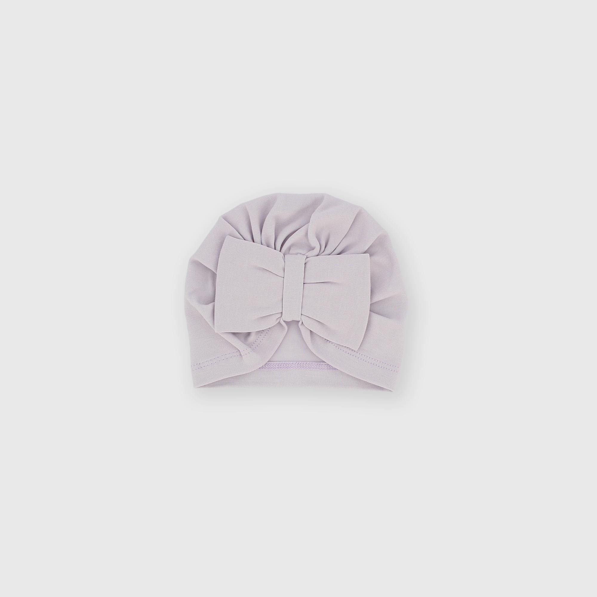 Chapeau en coton interlock pour fillette violet