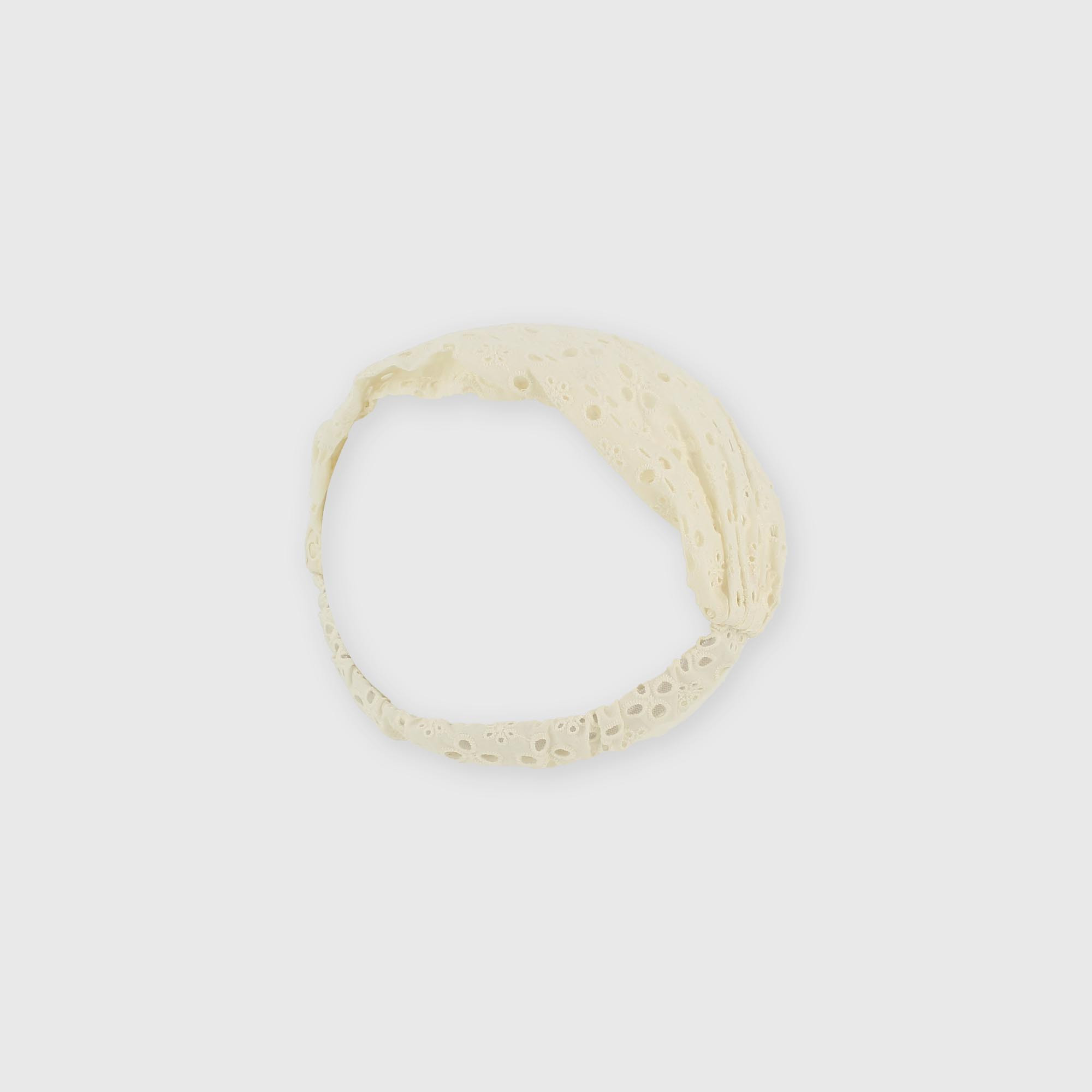 Chapeau en coton pour fillette blanc