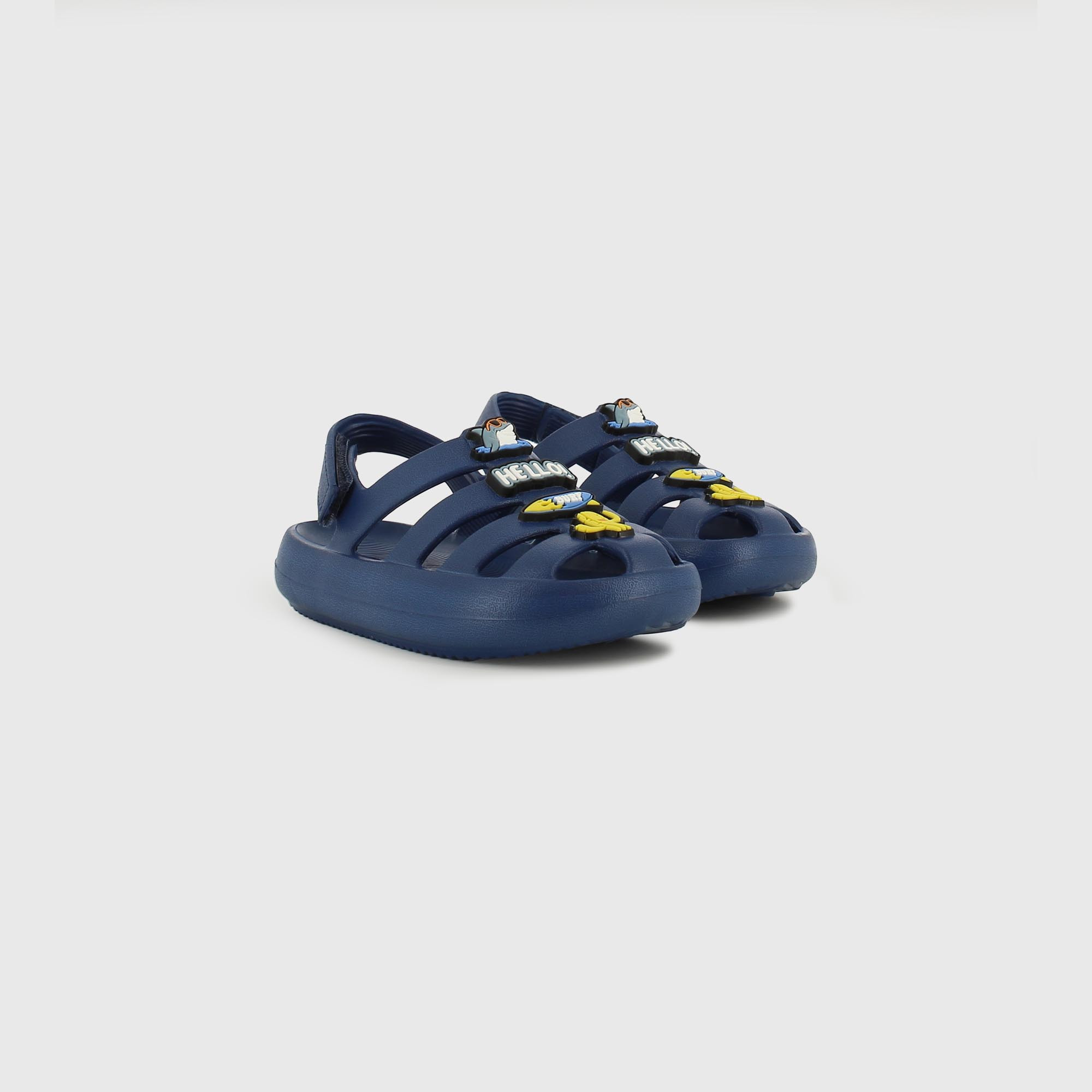 Тапочки для мальчика синие