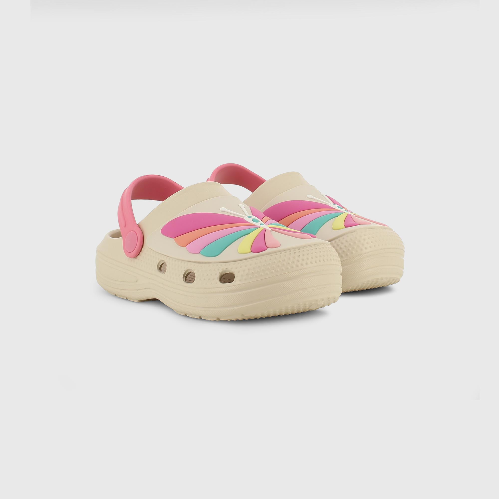 Тапочки для девочки бежевые