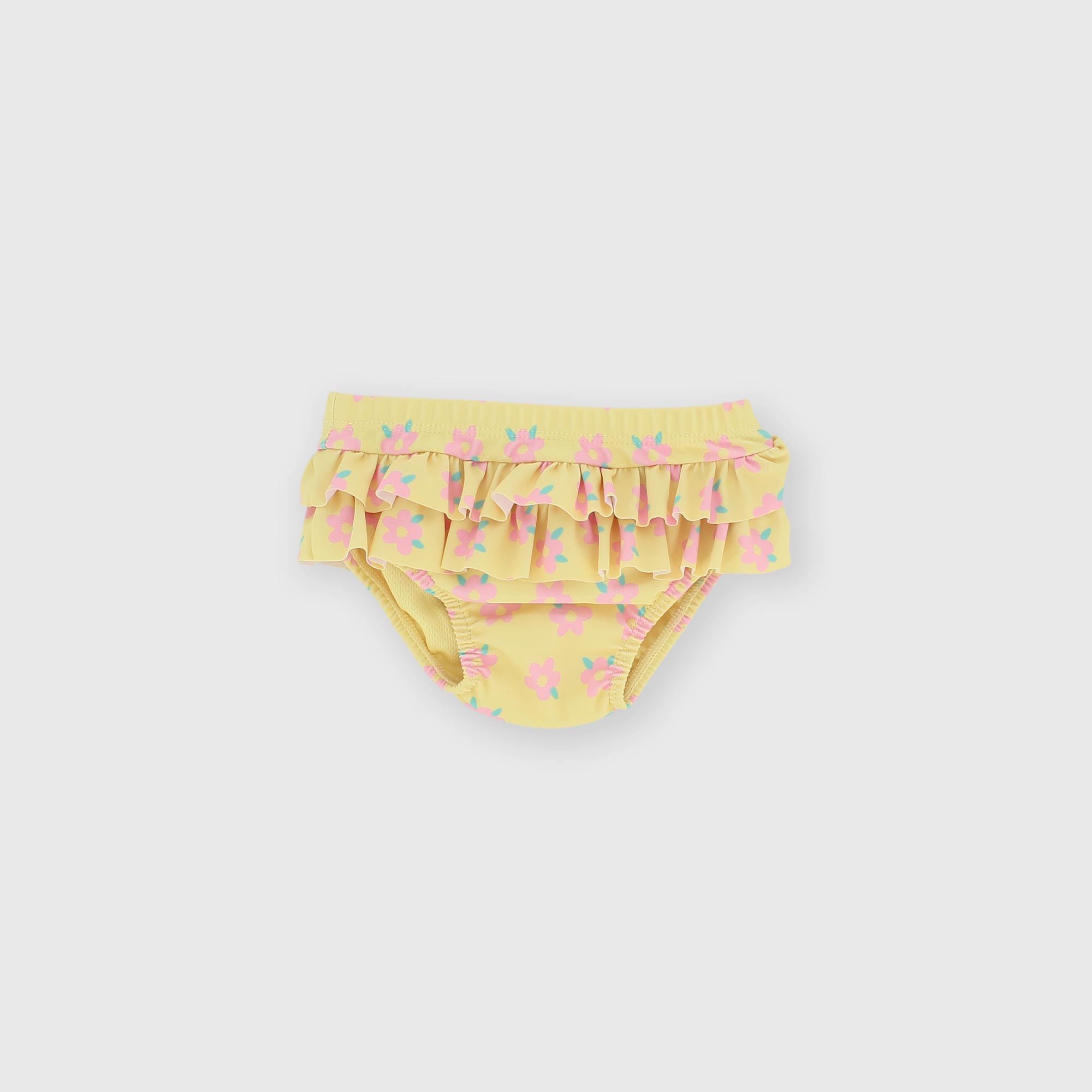 Slip pour fillette jaune