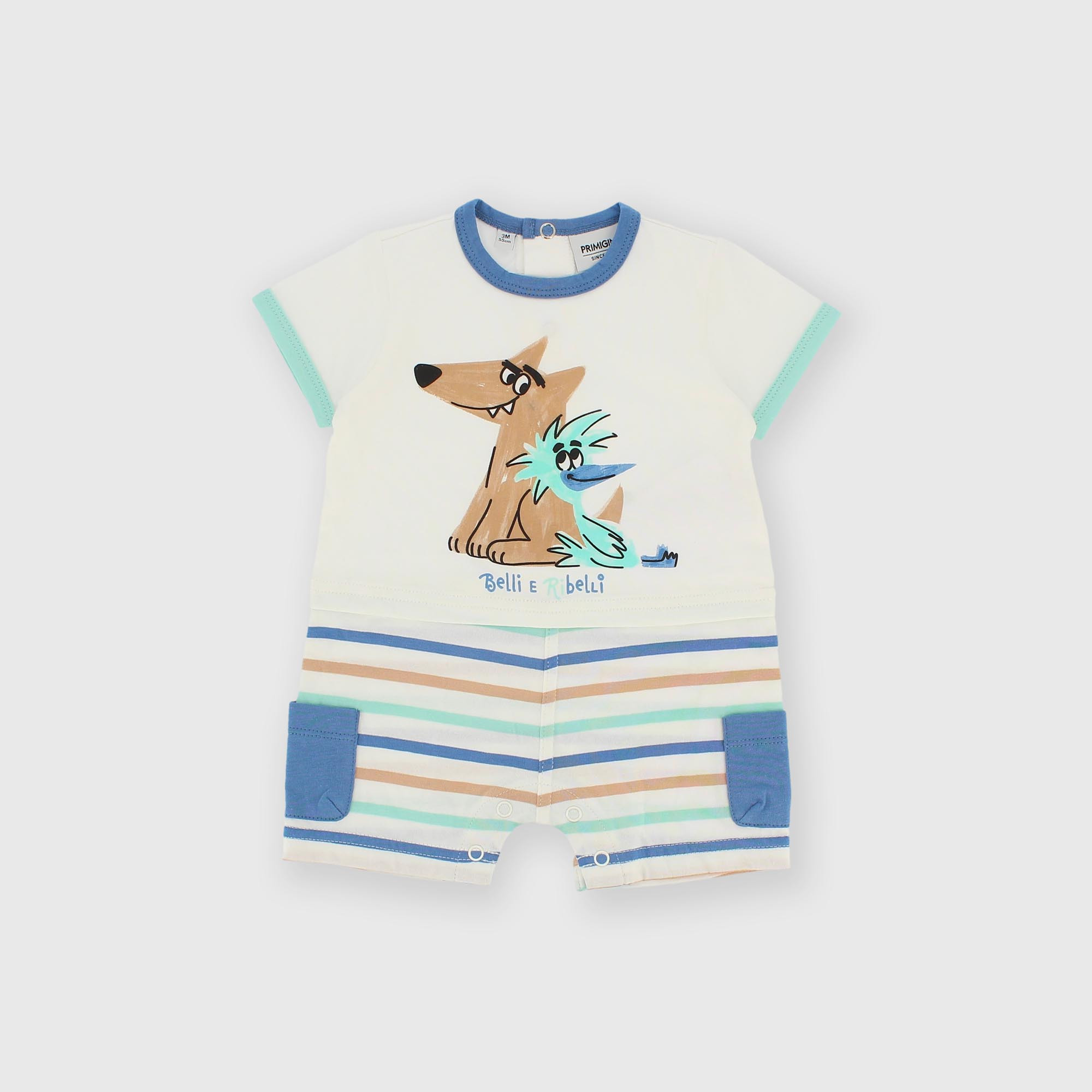 Комбинезончик для мальчика белый