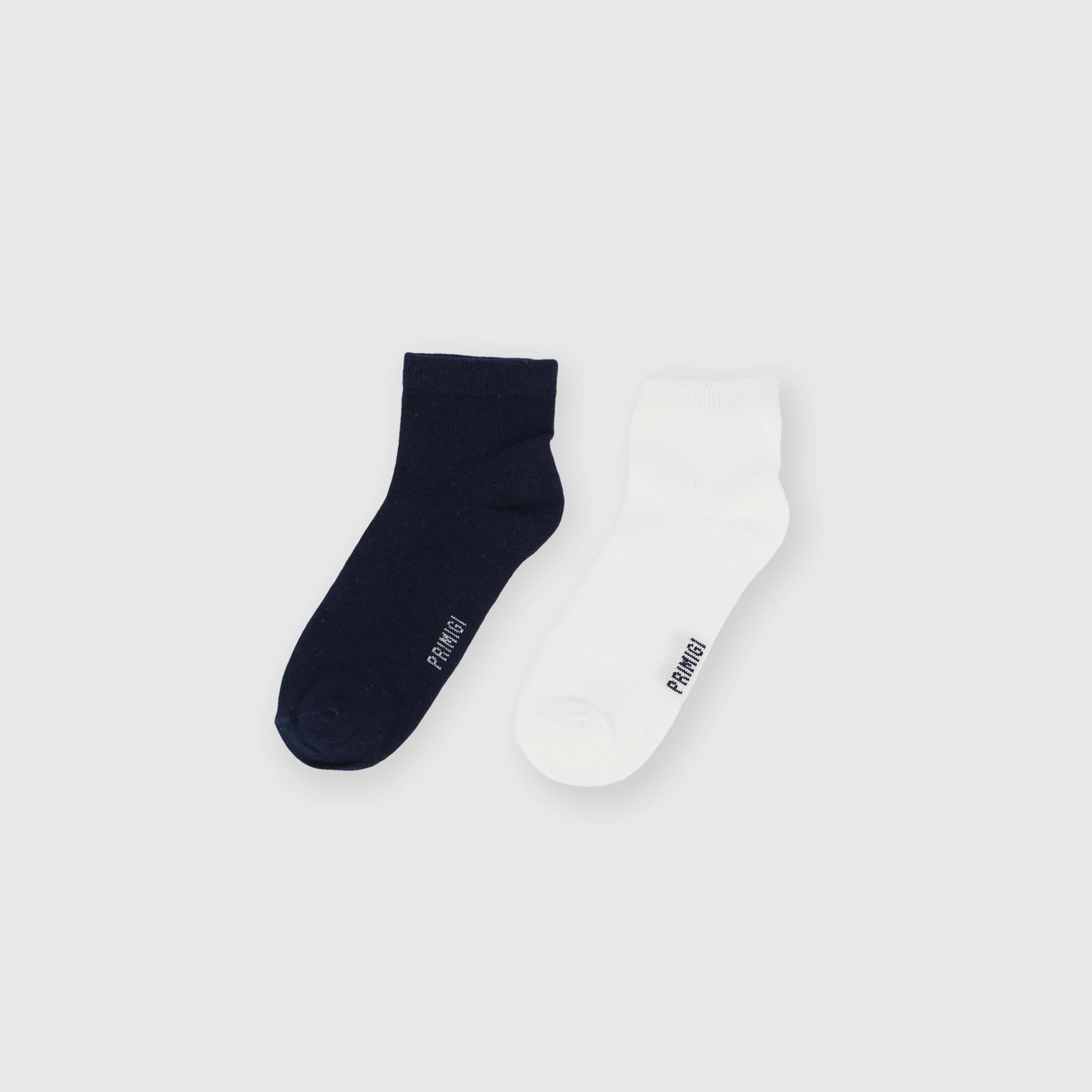 Cotton socks for boy white