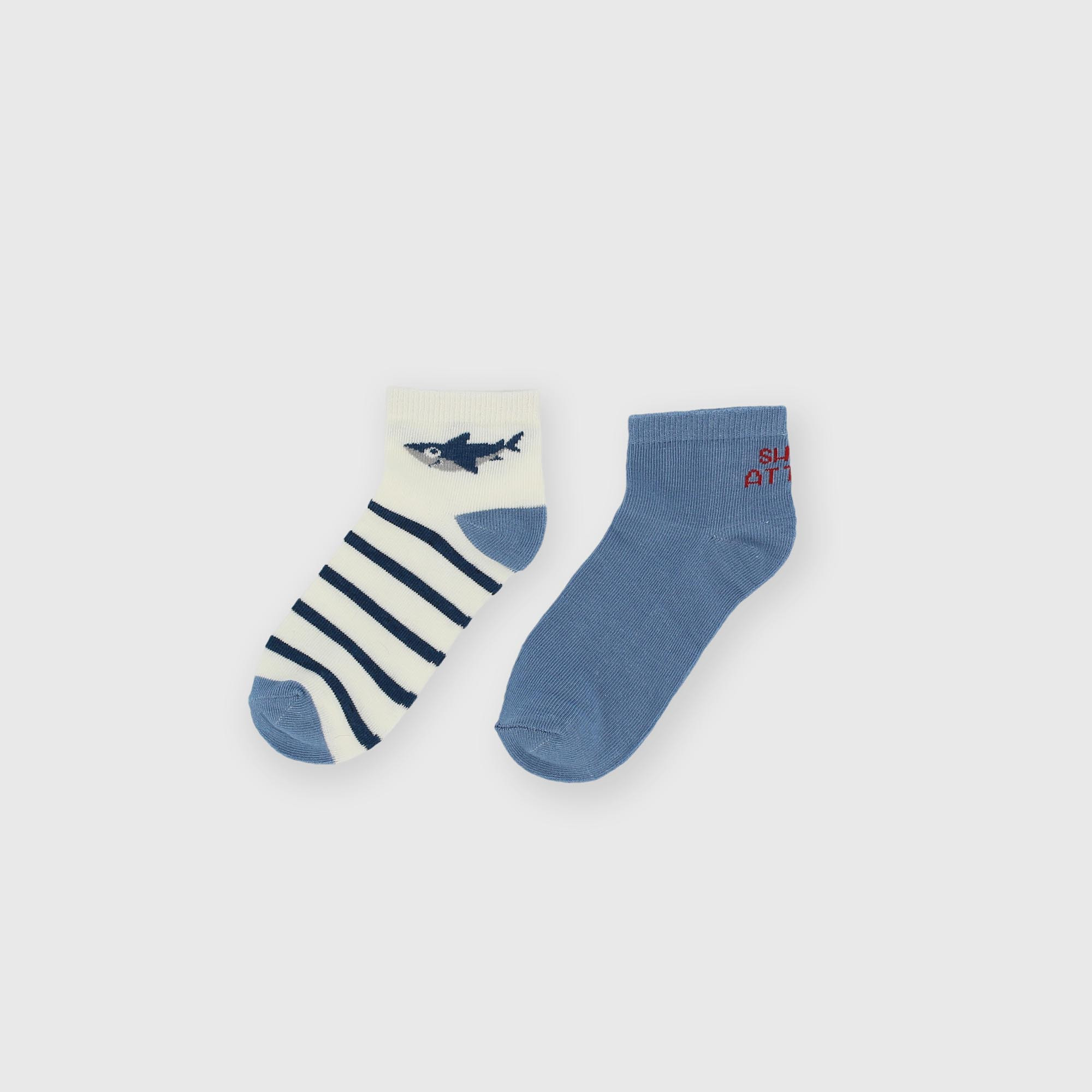 Cotton socks for boy blue