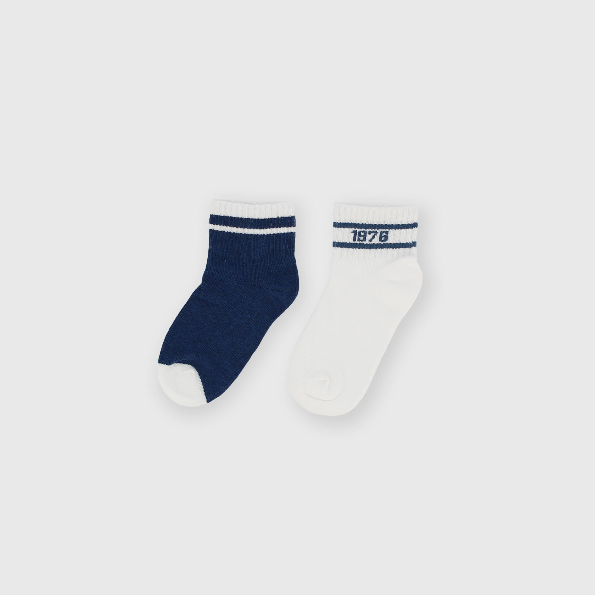 Cotton socks for boy blue