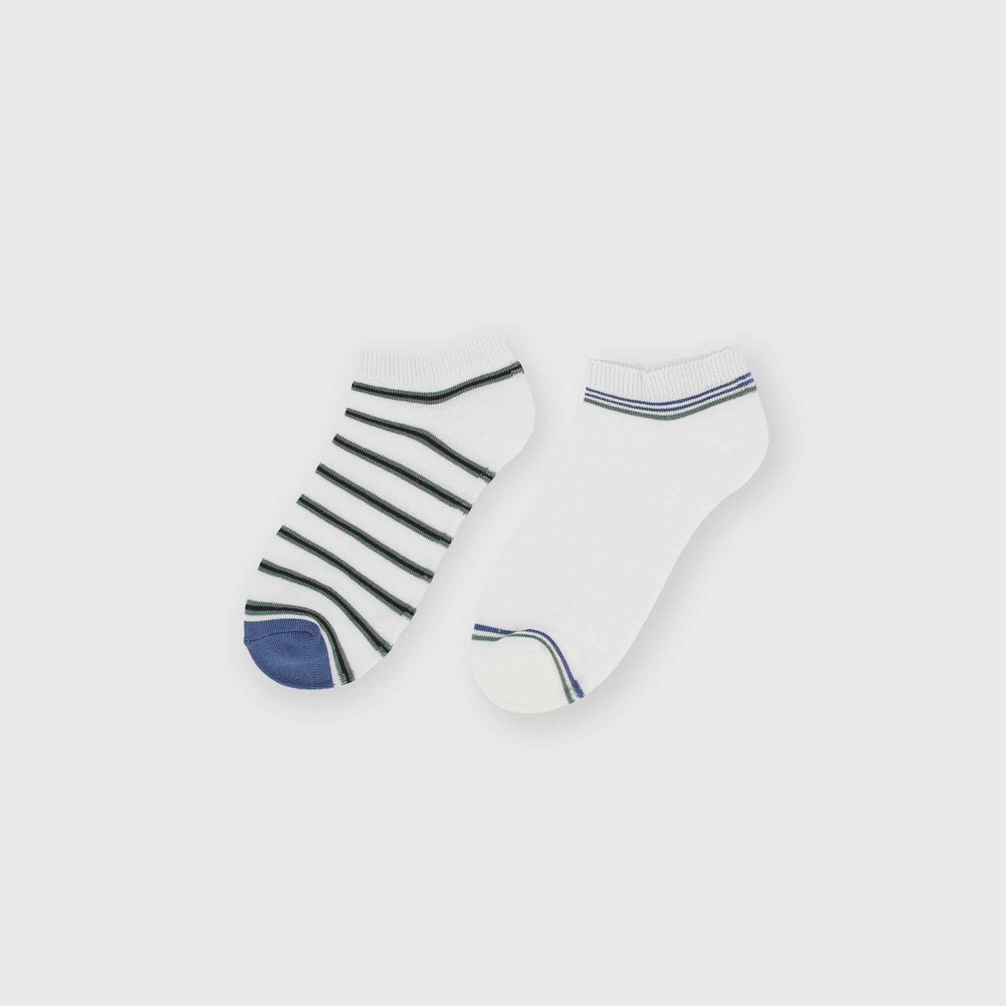Cotton socks for boy white