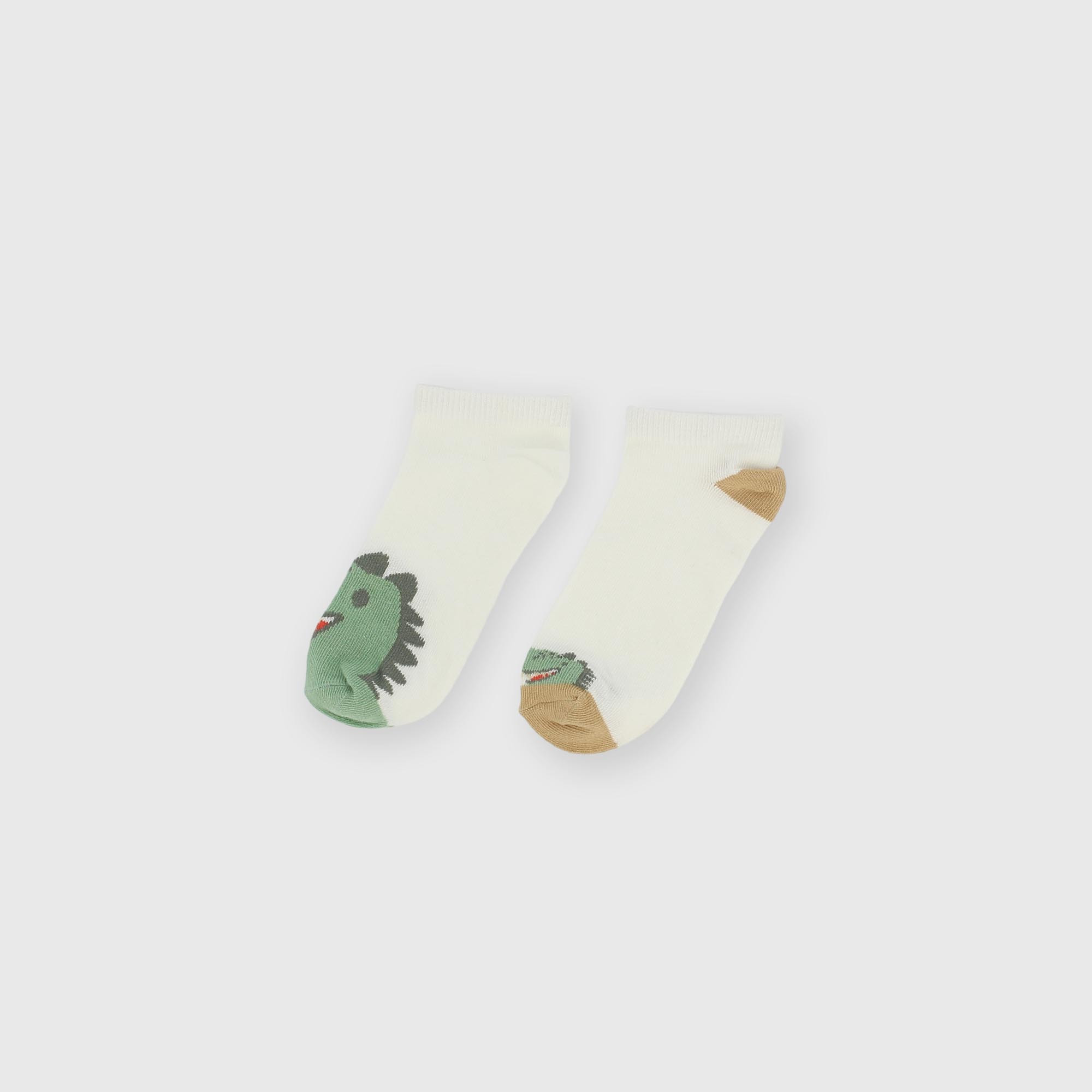 Cotton socks for boy white
