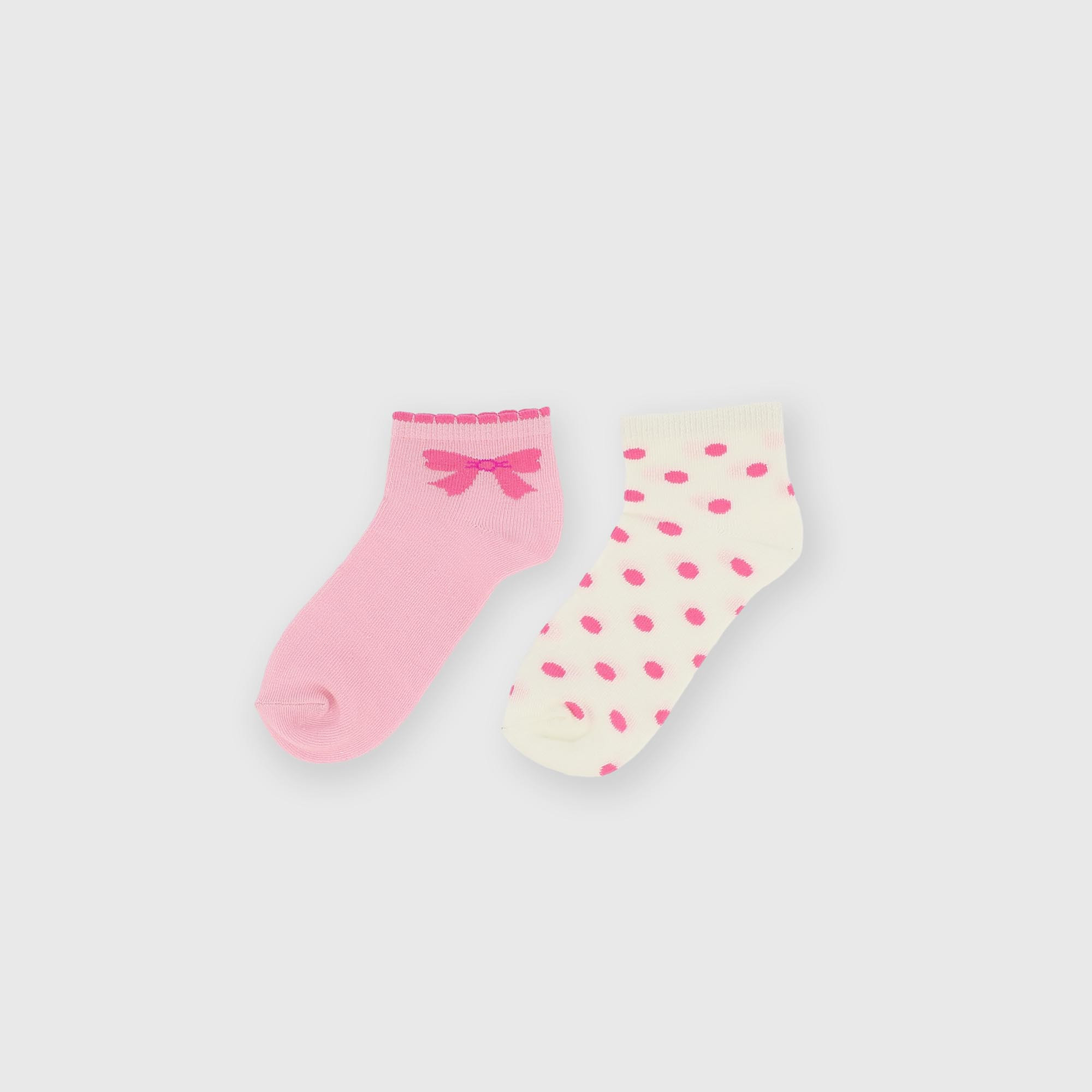 Cotton socks for girl pink