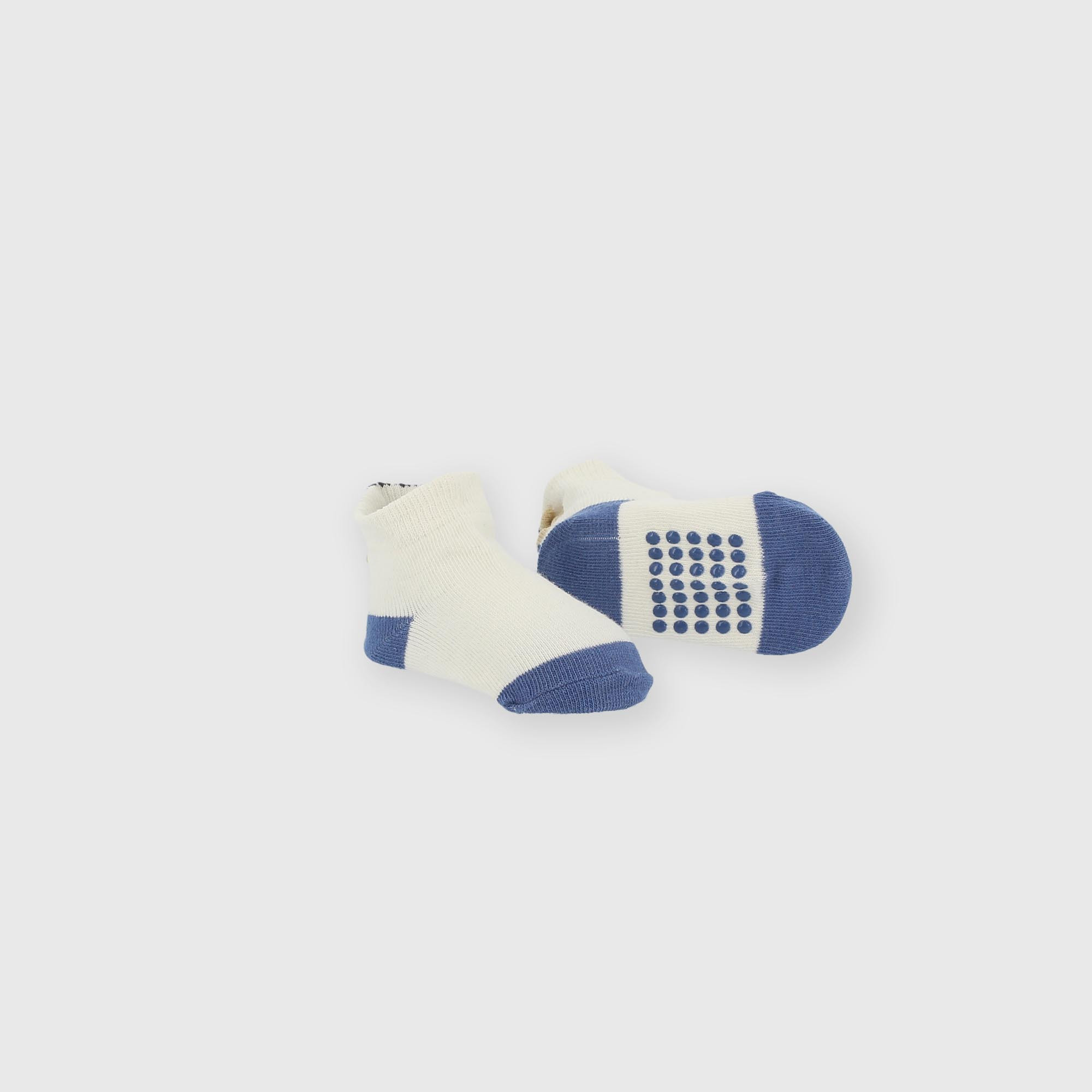 Cotton socks for boy white